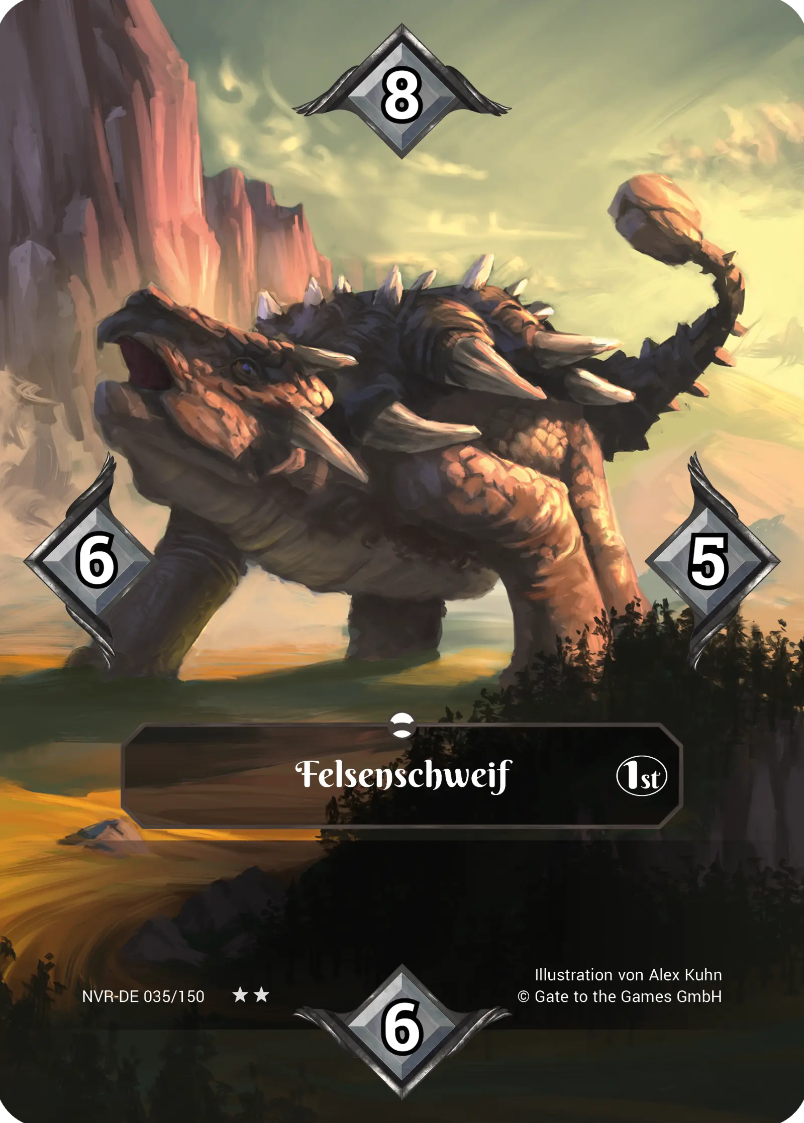 1st 035/150 Felsenschweif