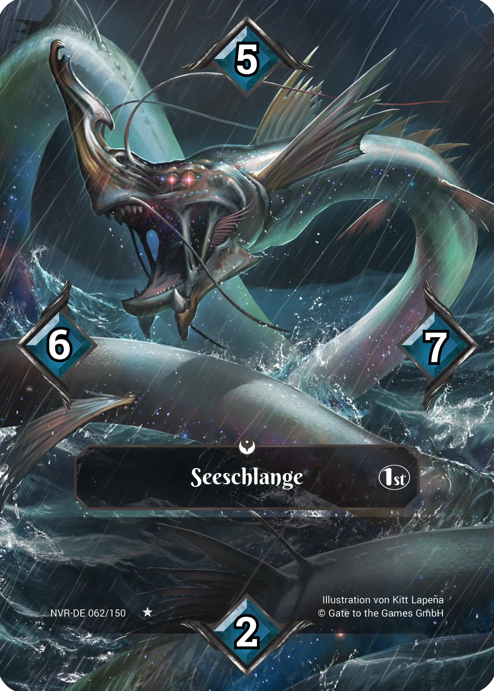 1st 062/150 Seeschlange