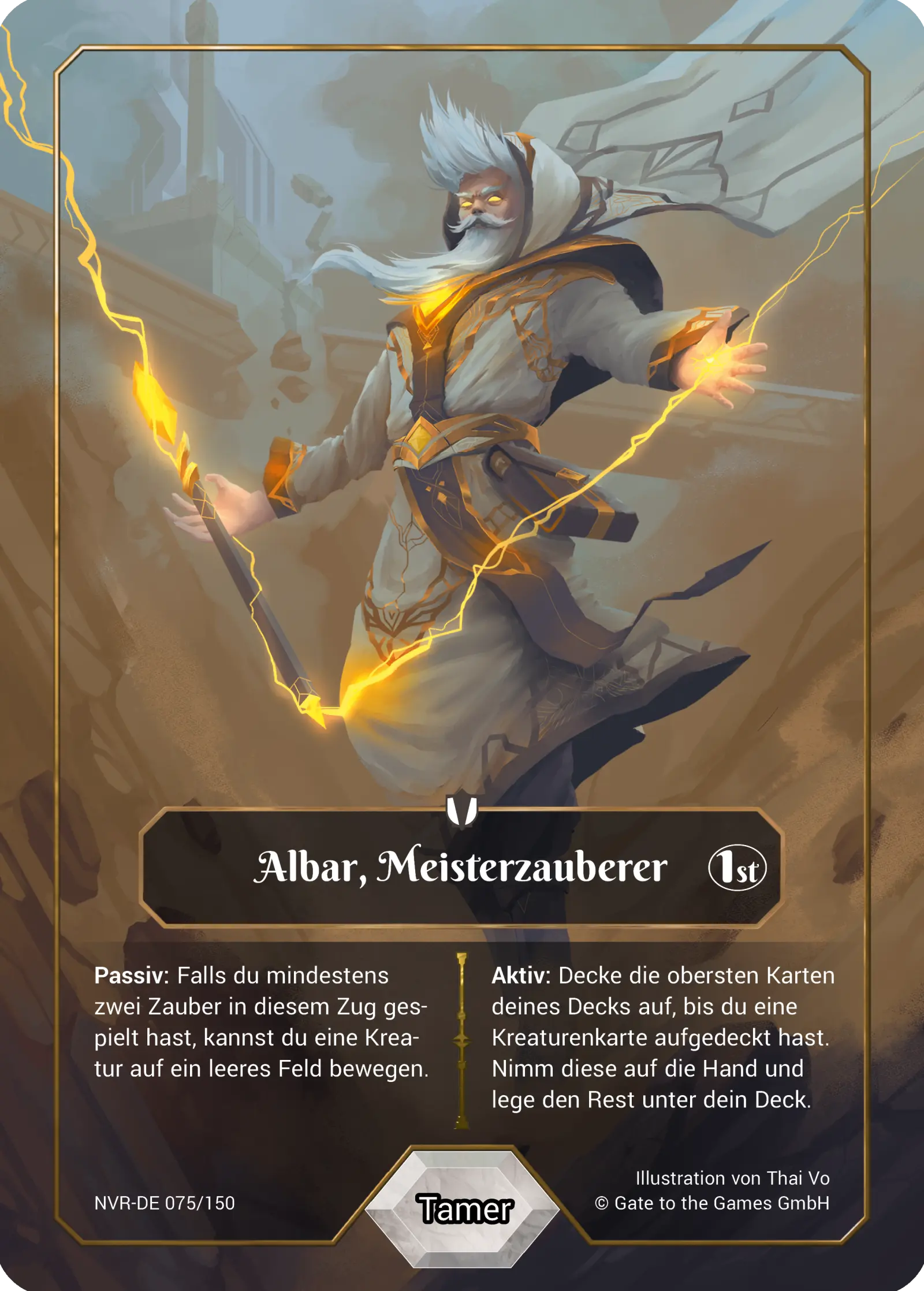 1st 075/150 Albar, Meisterzauberer