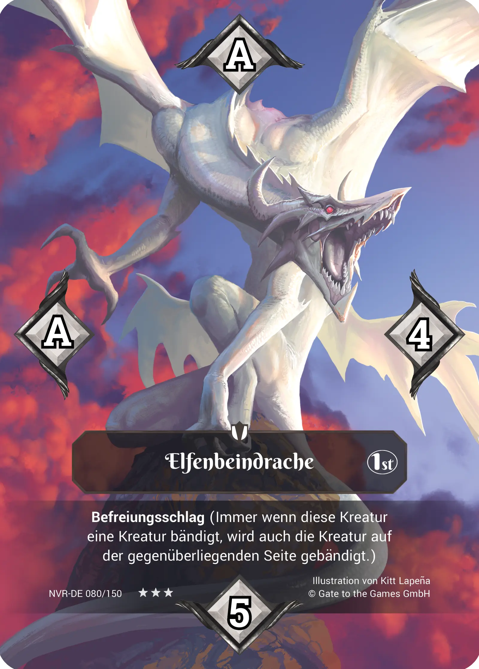 1st 080/150 Elfenbeindrache