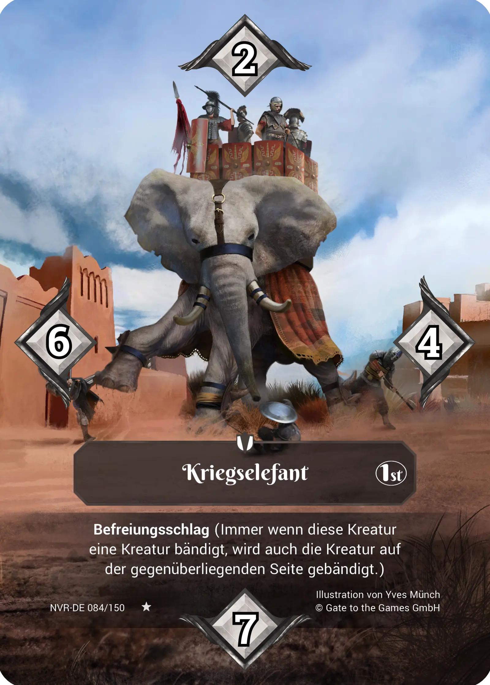 1st 084/150 Kriegselefant