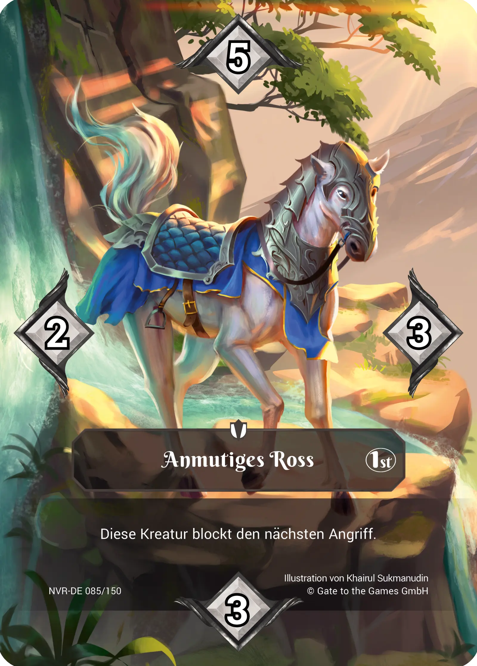 1st 085/150 Anmutiges Ross