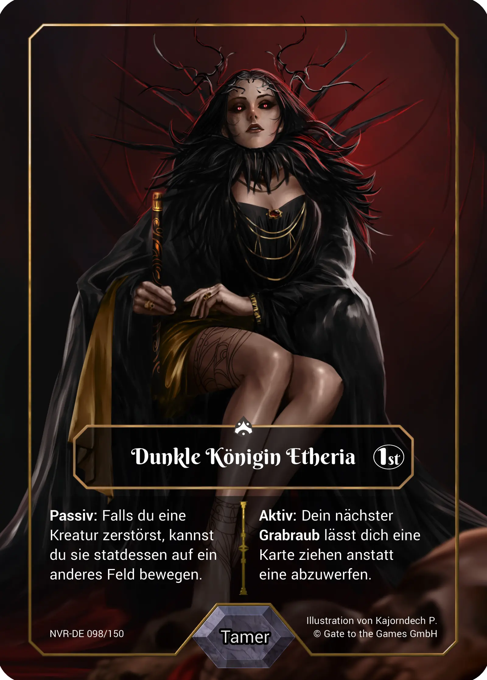 1st 098/150 Dunkle Königin Etheria