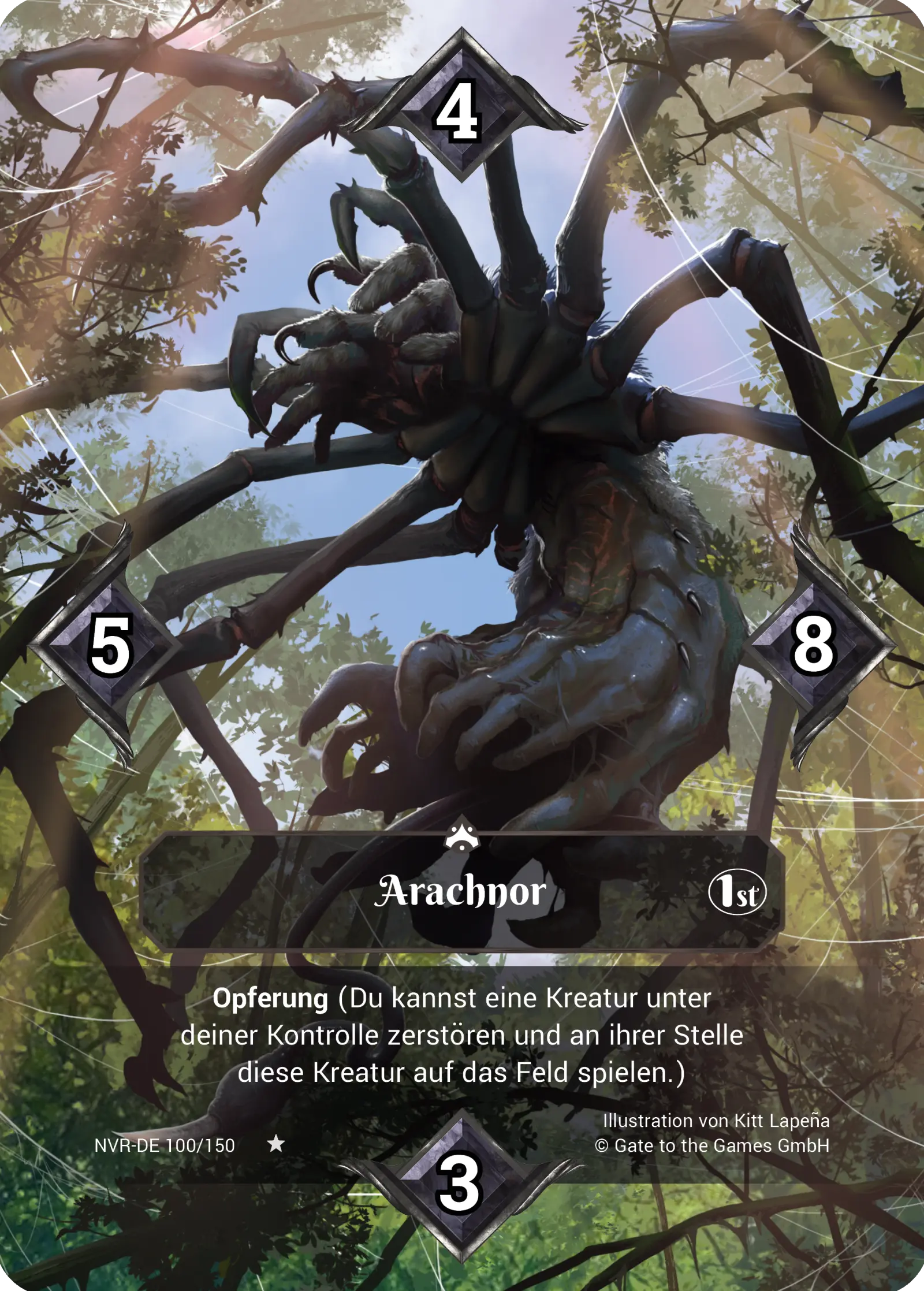 1st 100/150 Arachnor