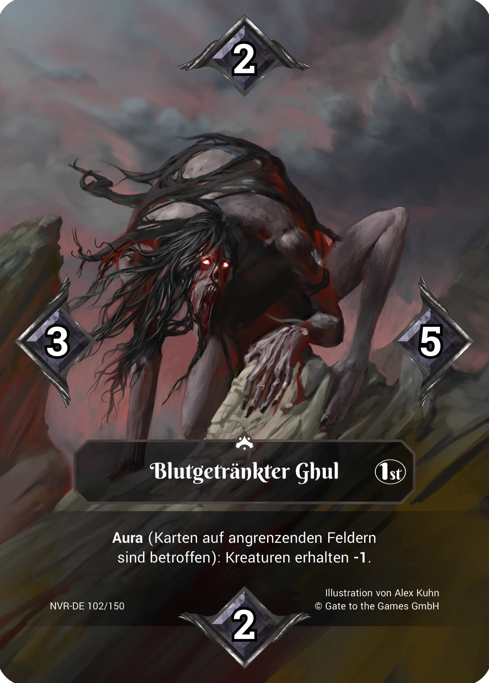 1st 102/150 Blutgetränkter Ghul