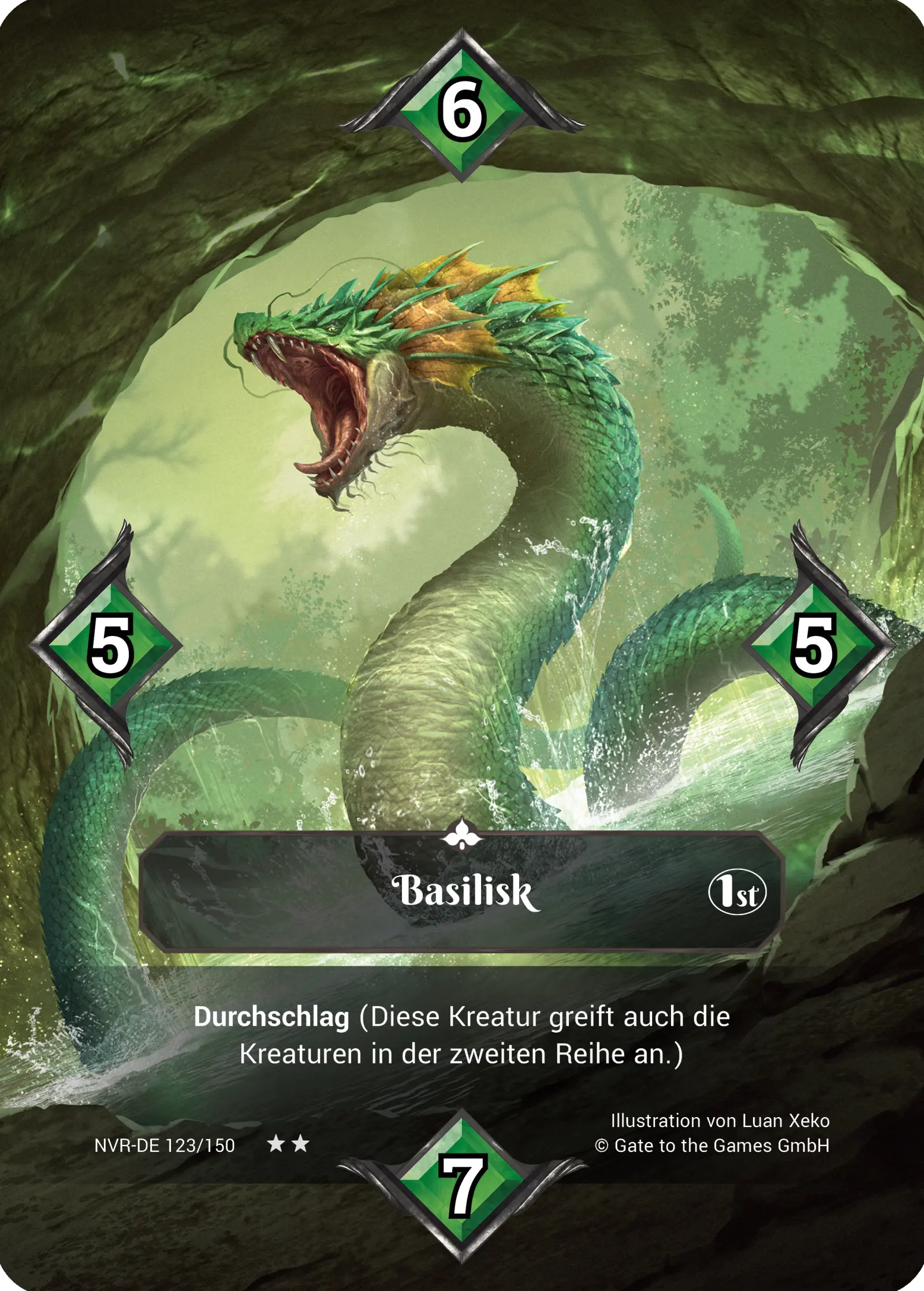 1st 123/150 Basilisk