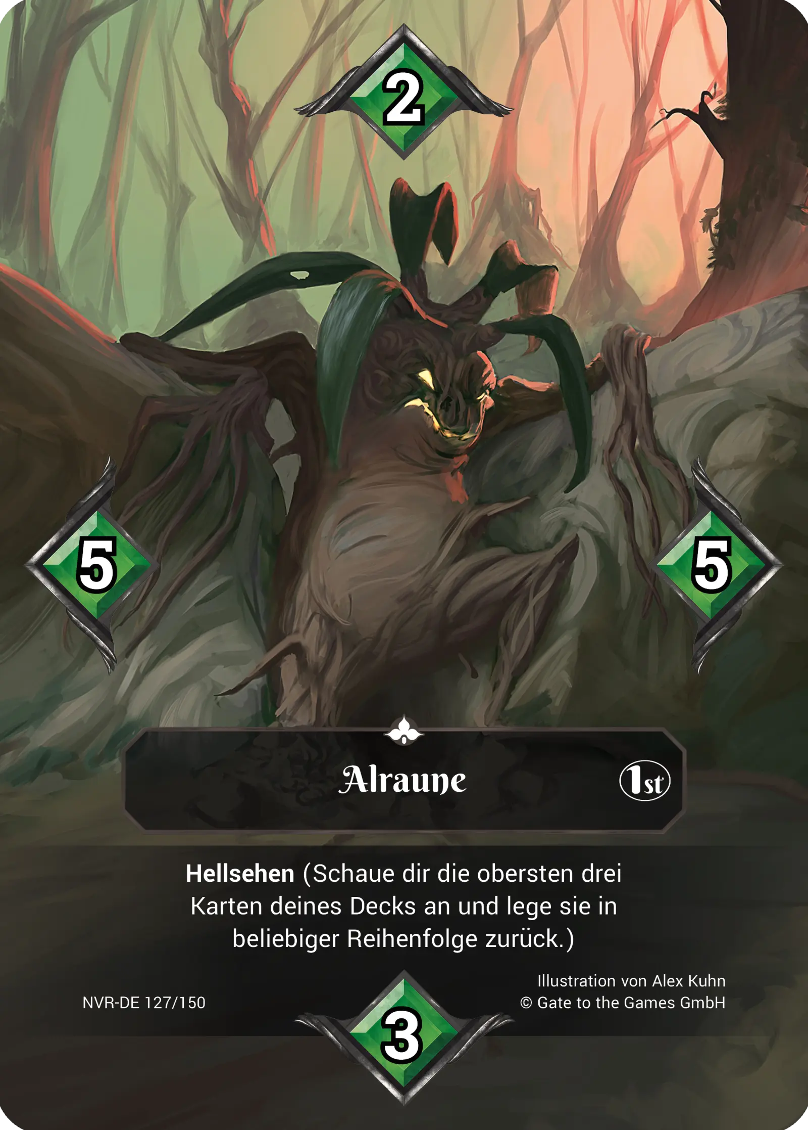 1st 127/150 Alraune
