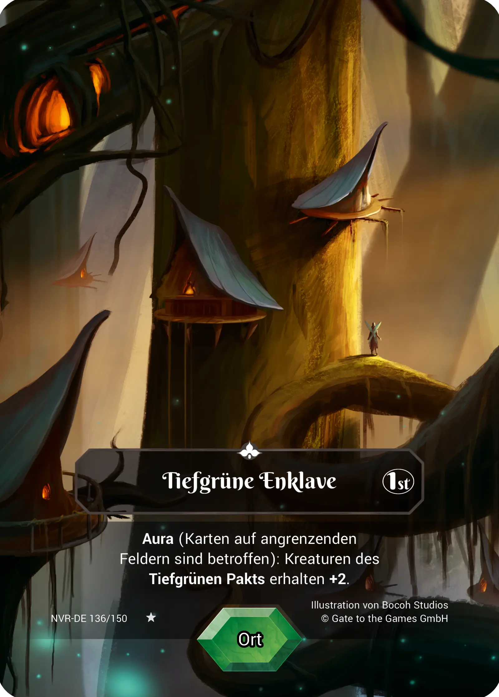 1st 136/150 Tiefgrüne Enklave