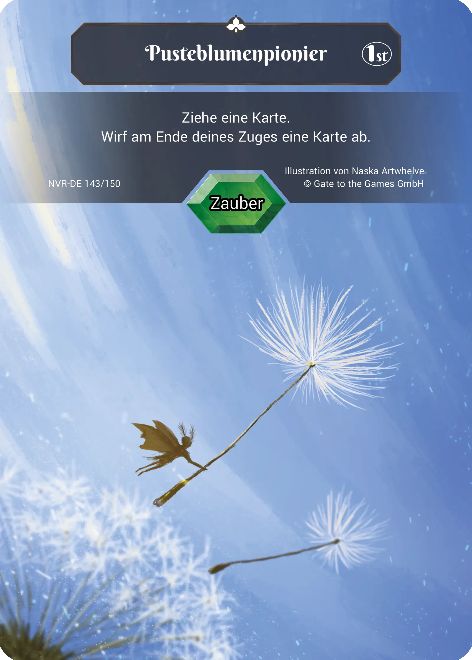 1st 143/150 Pusteblumenpionier