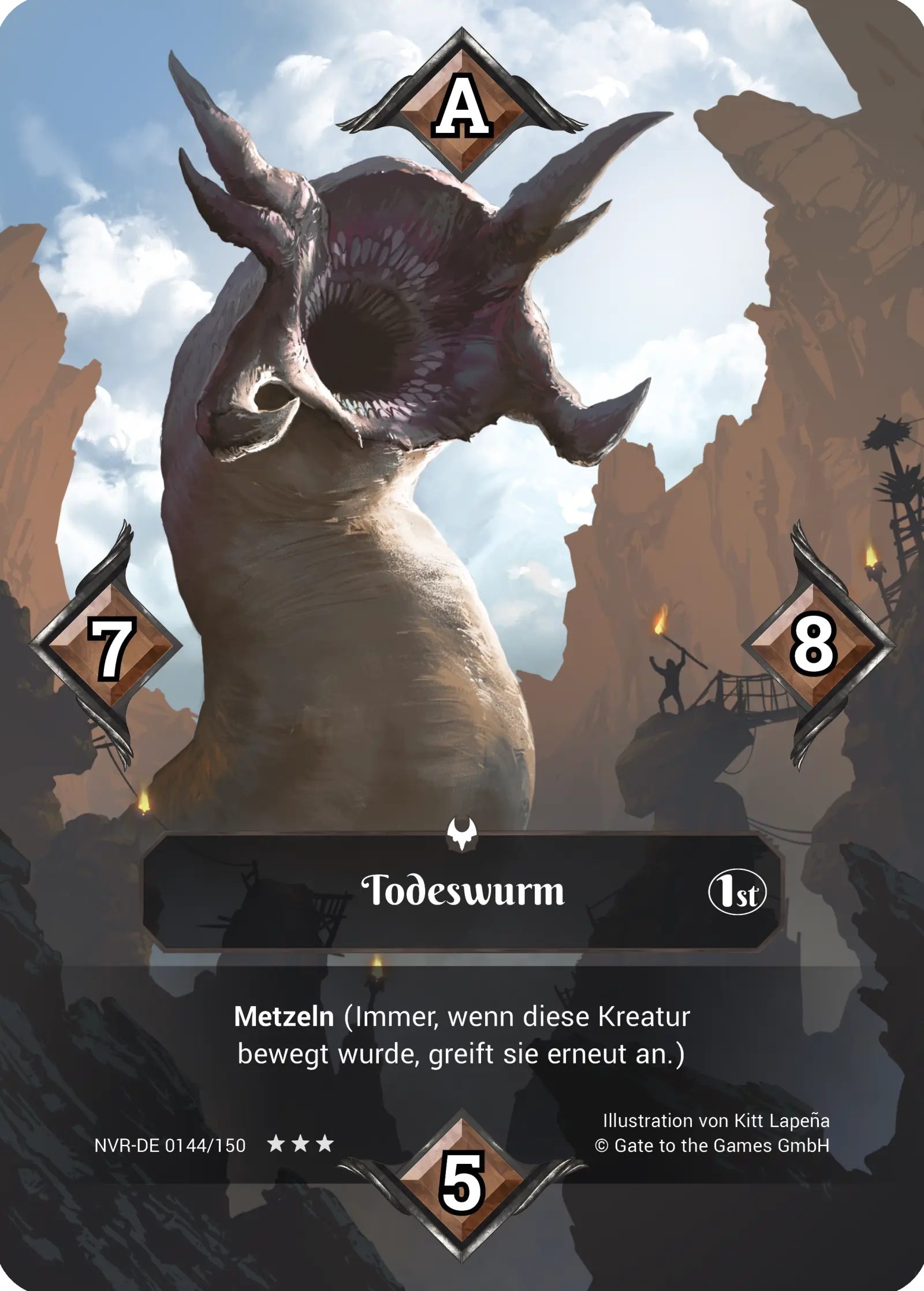 1st 144/150 Todeswurm