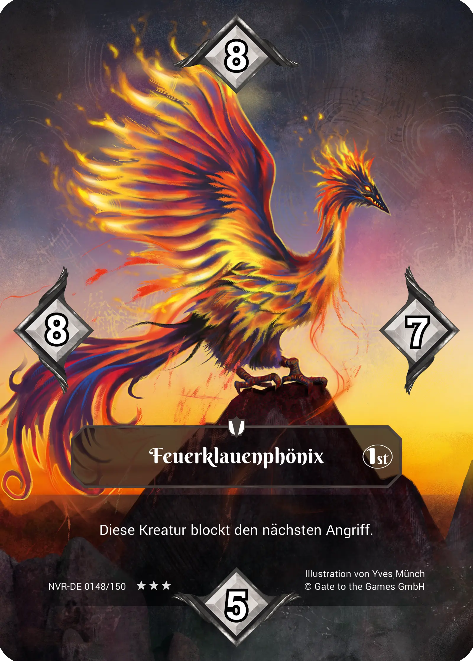 1st 148/150 Feuerklauenphönix