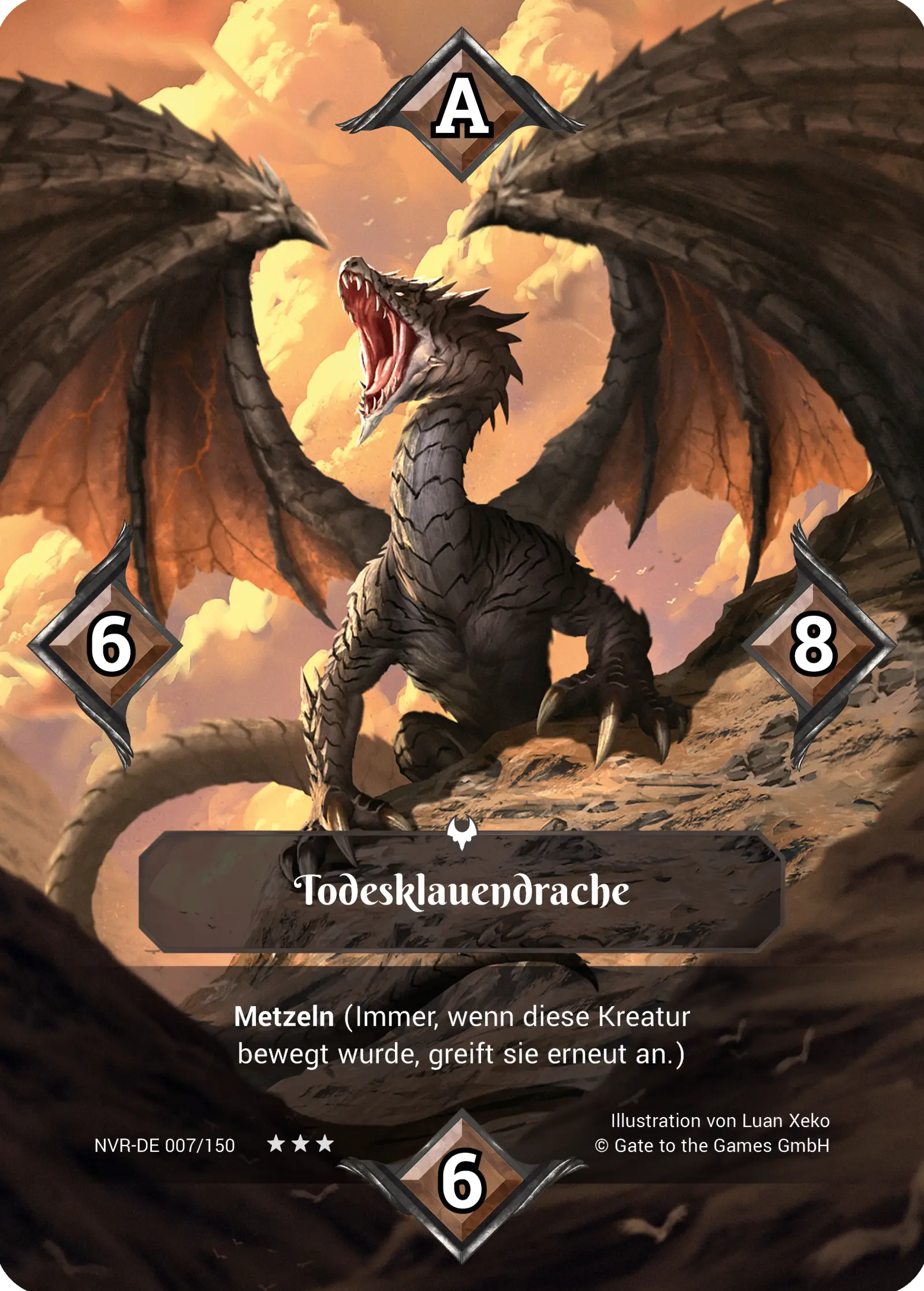Alpha 007/150 Todesklauendrache