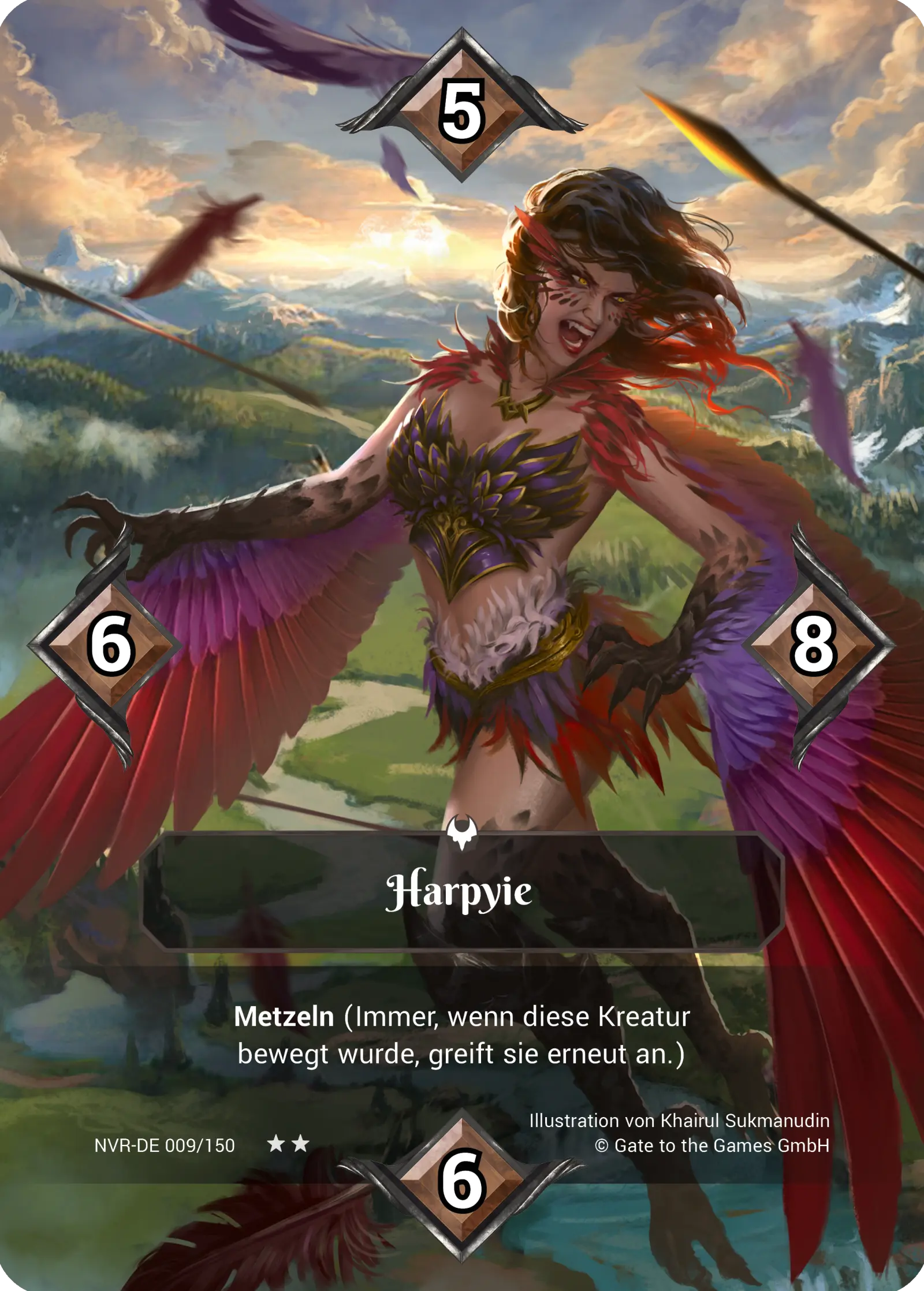 Alpha 009/150 Harpyie