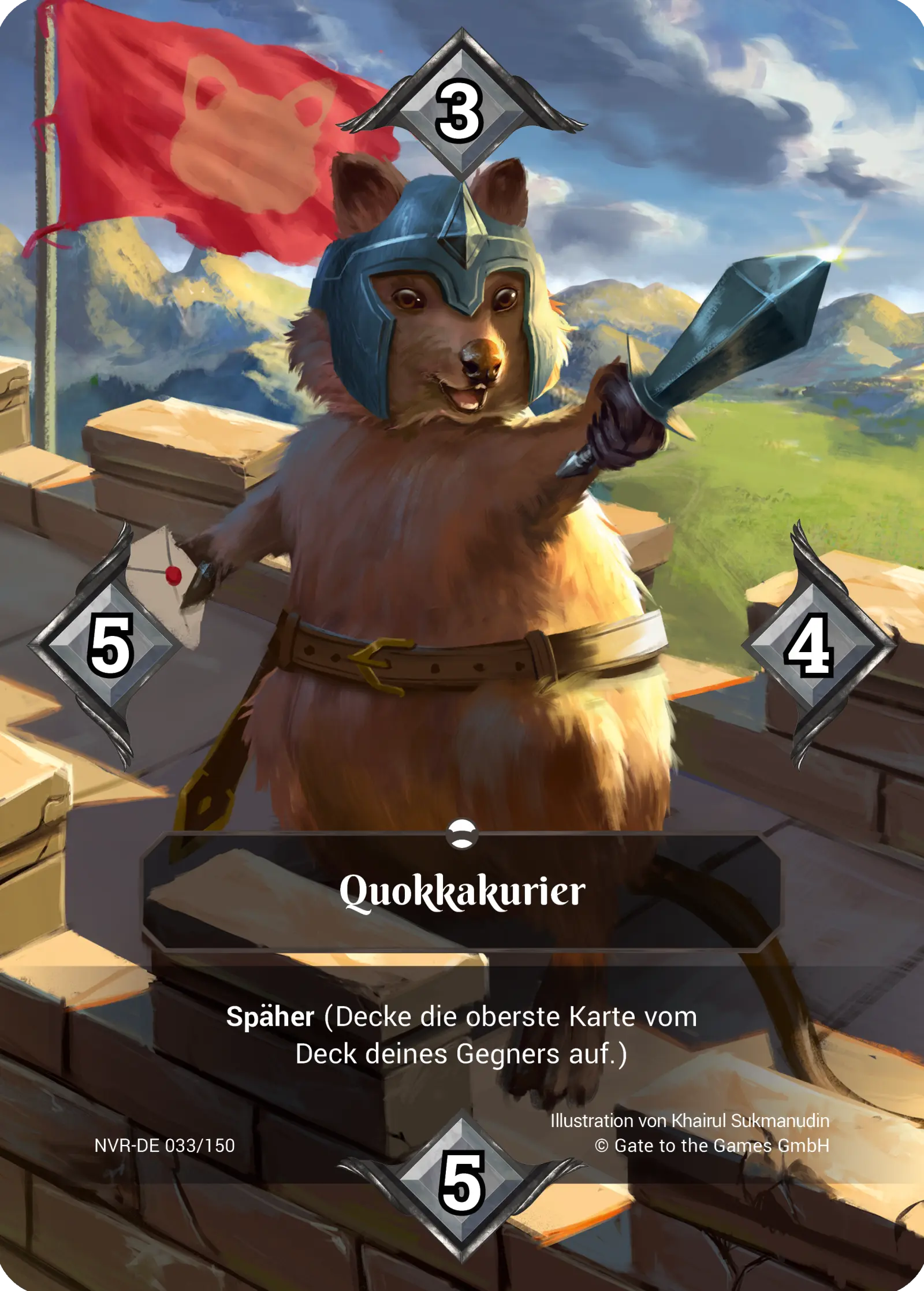 Alpha 033/150 Quokkakurier