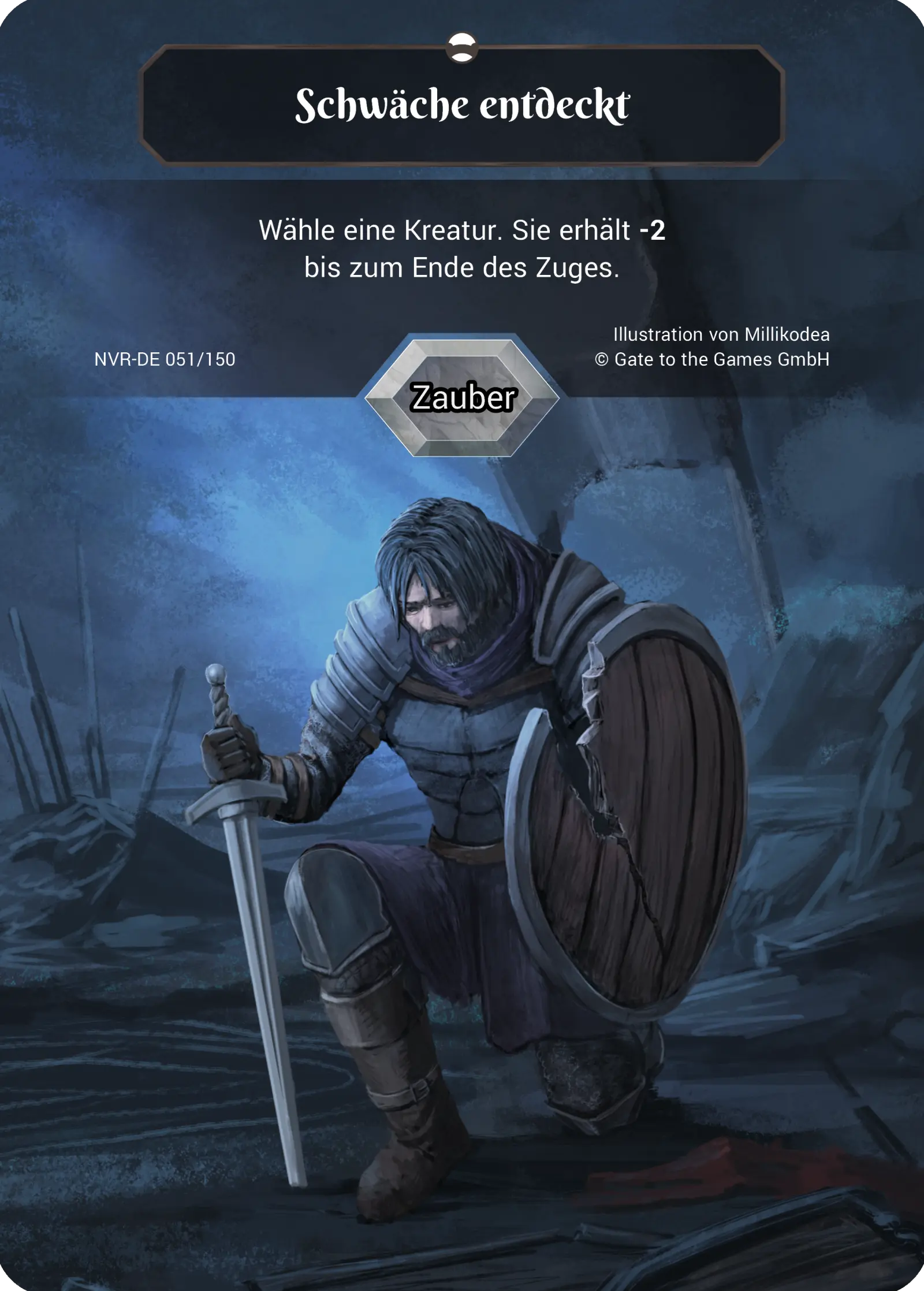 Alpha 051/150 Schwäche entdeckt