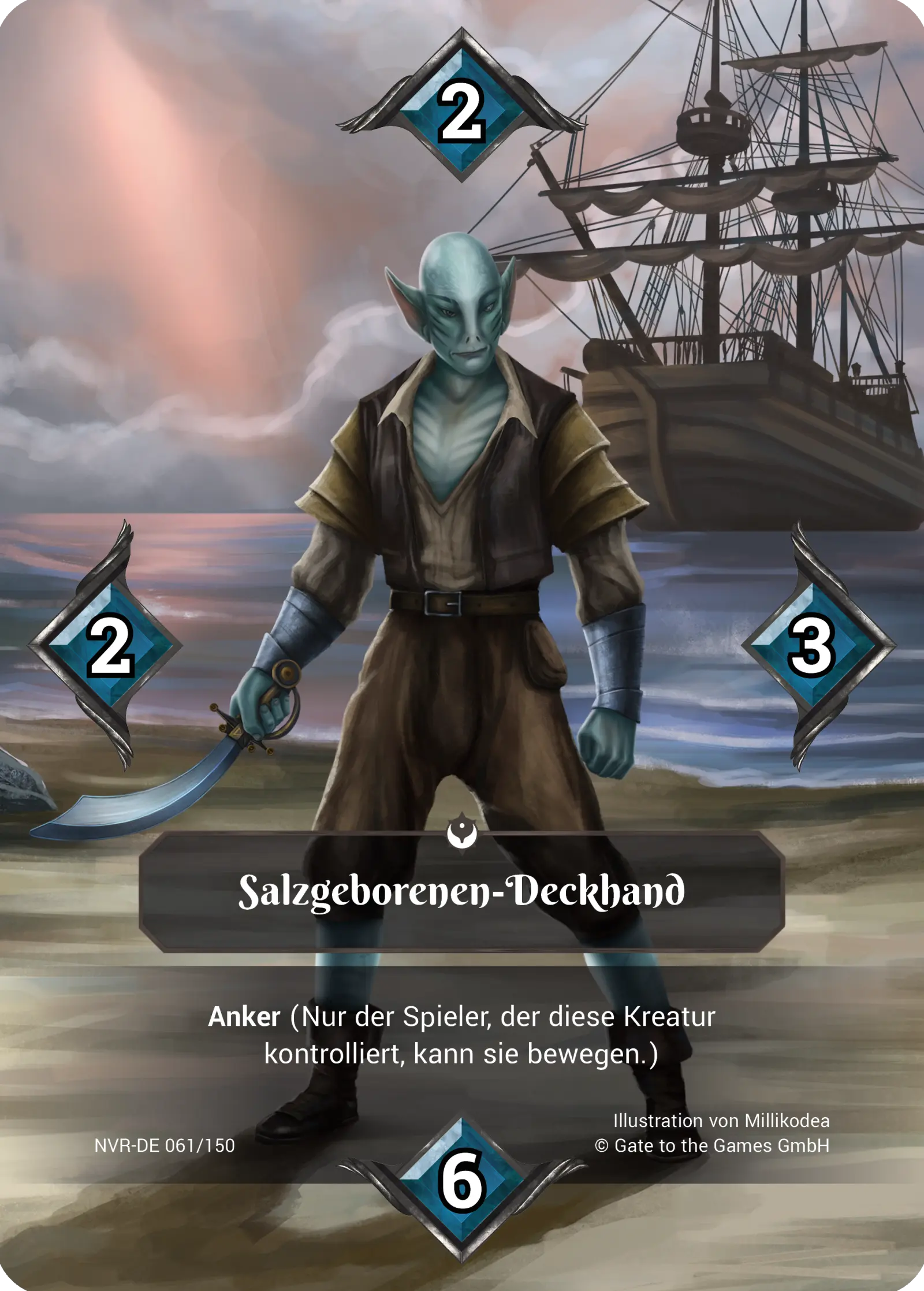 Alpha 061/150 Salzgeborenen-Deckhand