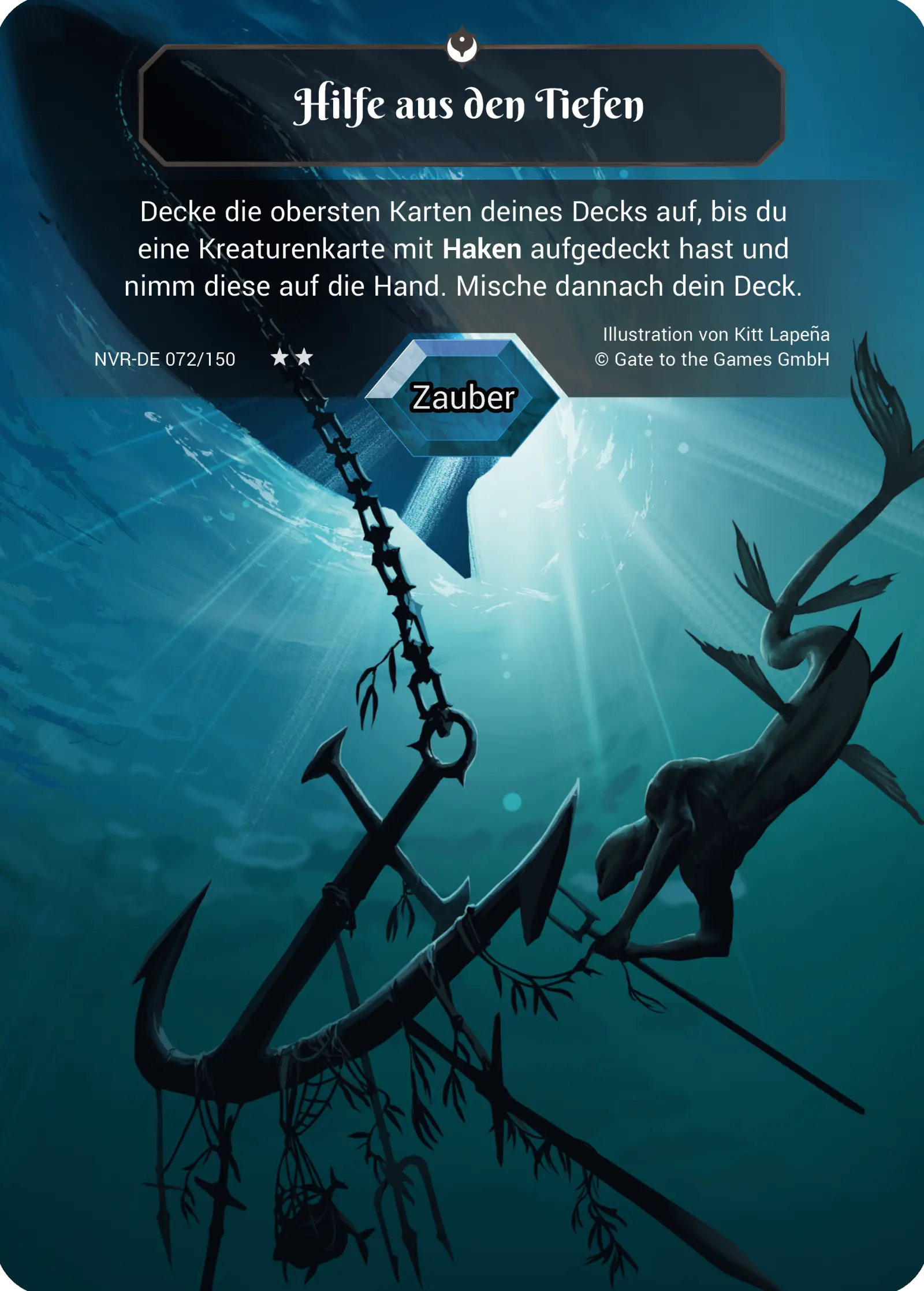 Alpha 072/150 Hilfe aus den Tiefen