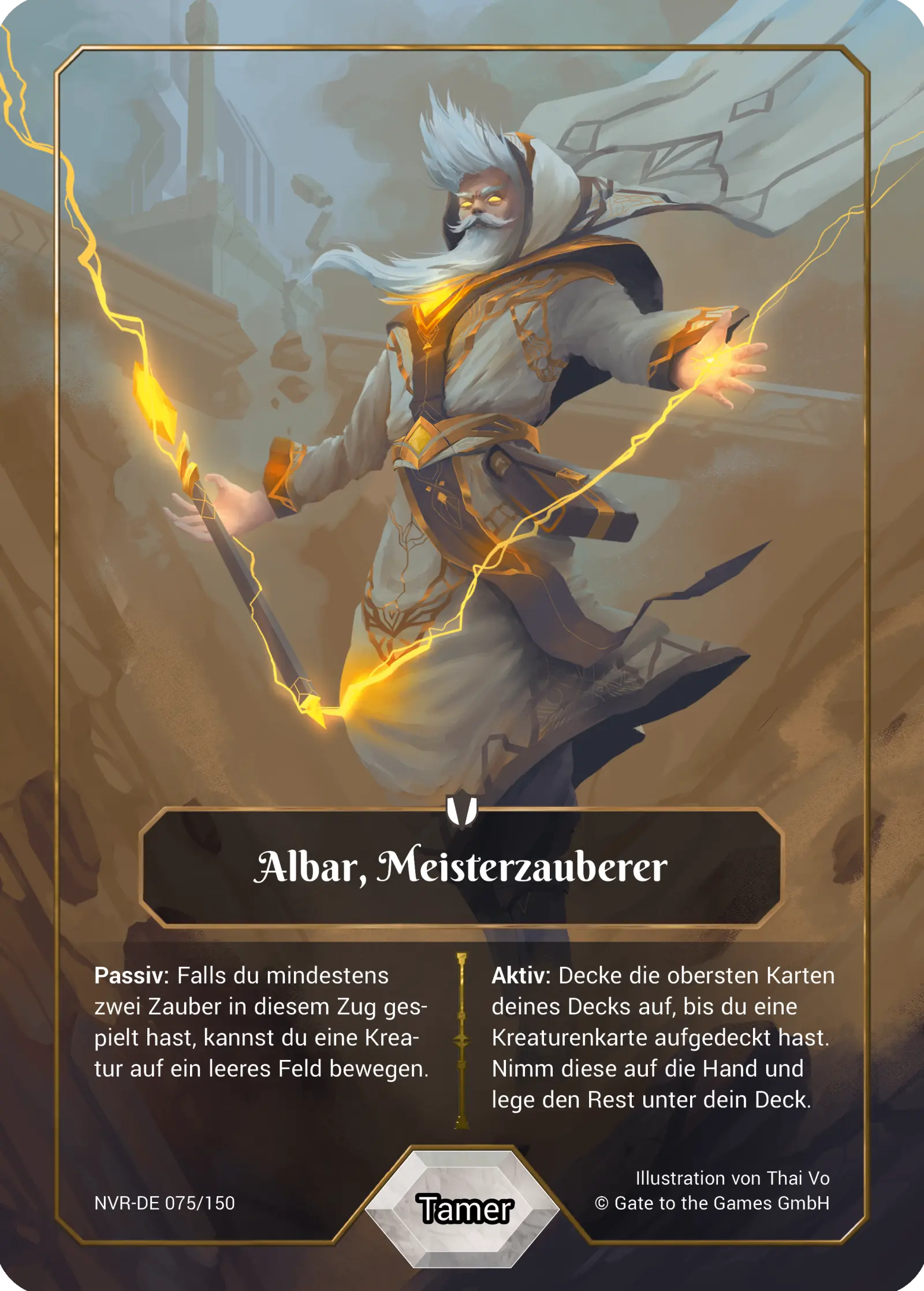 Alpha 075/150 Albar, Meisterzauberer