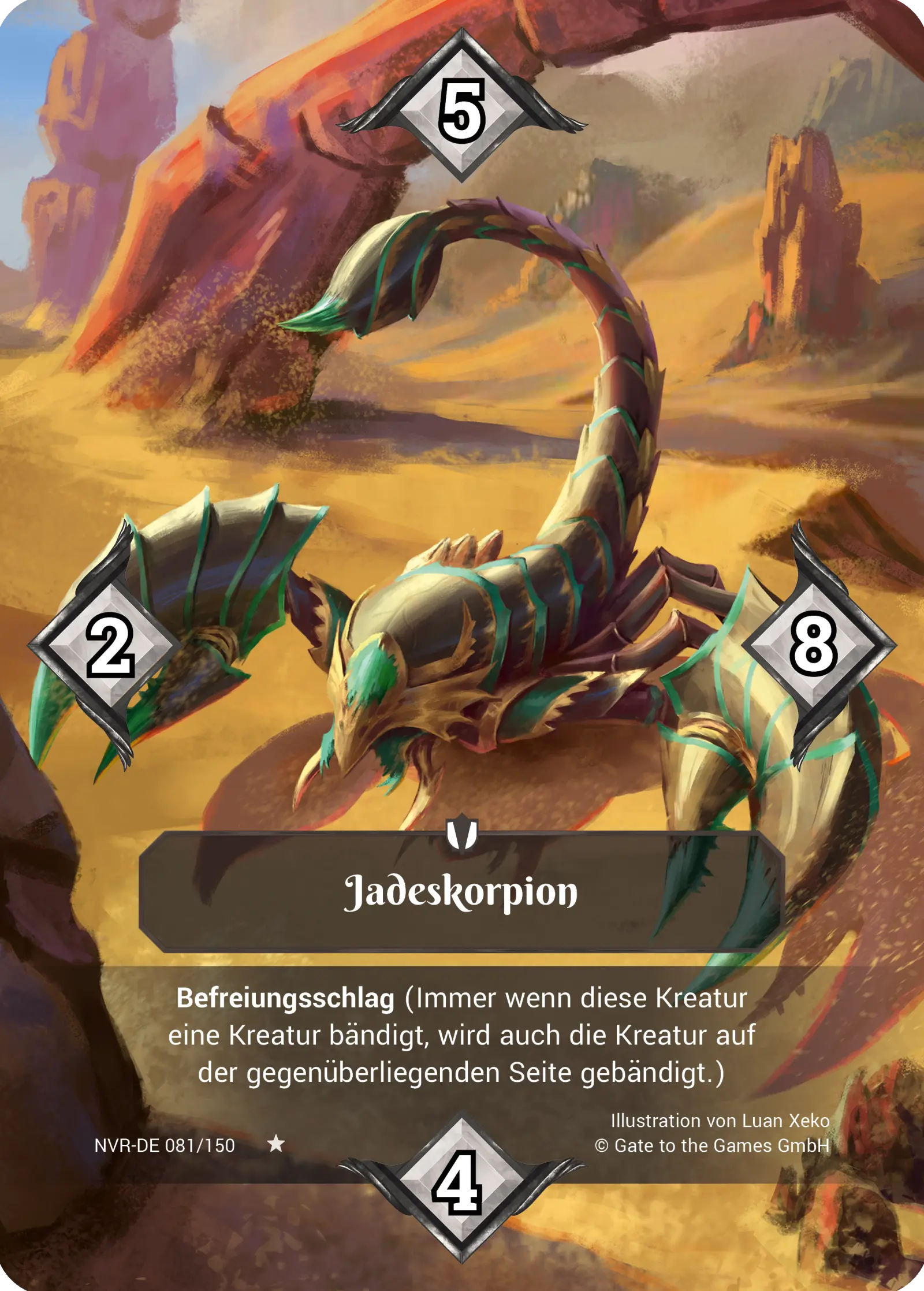 Alpha 081/150 Jadeskorpion