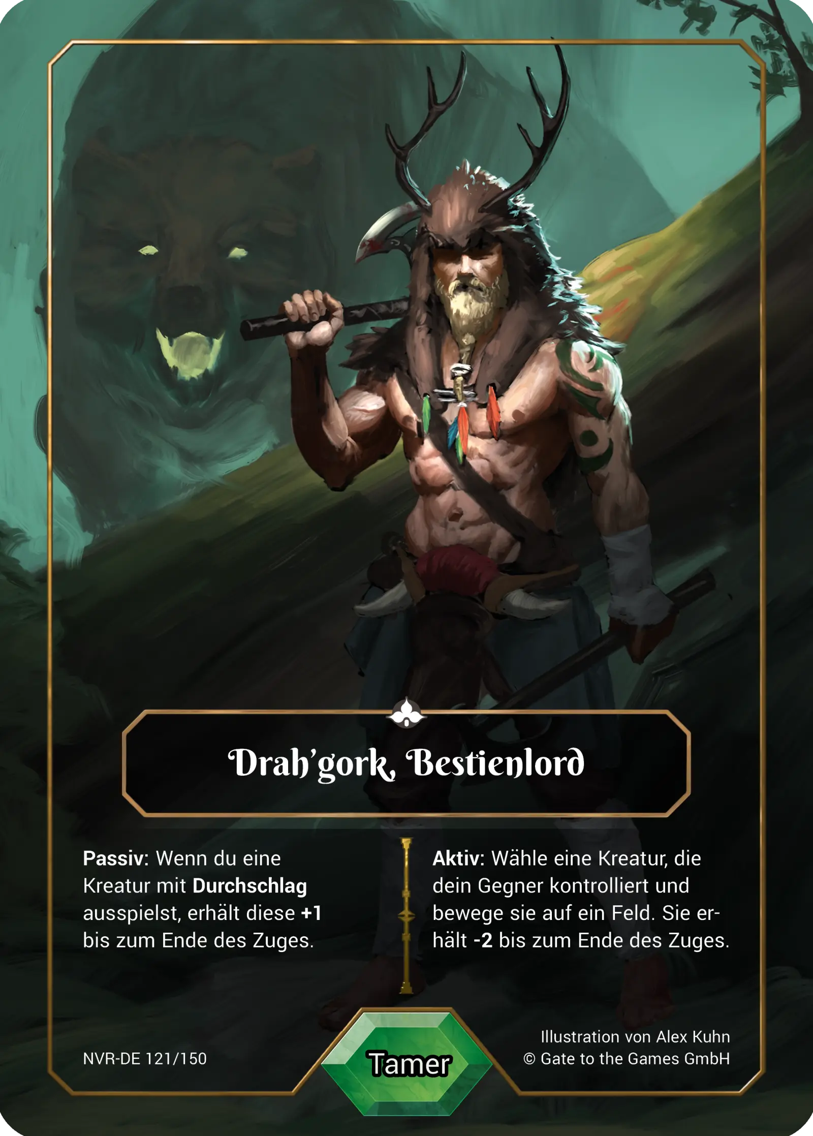 Alpha 121/150 Drah’gork, Bestienlord