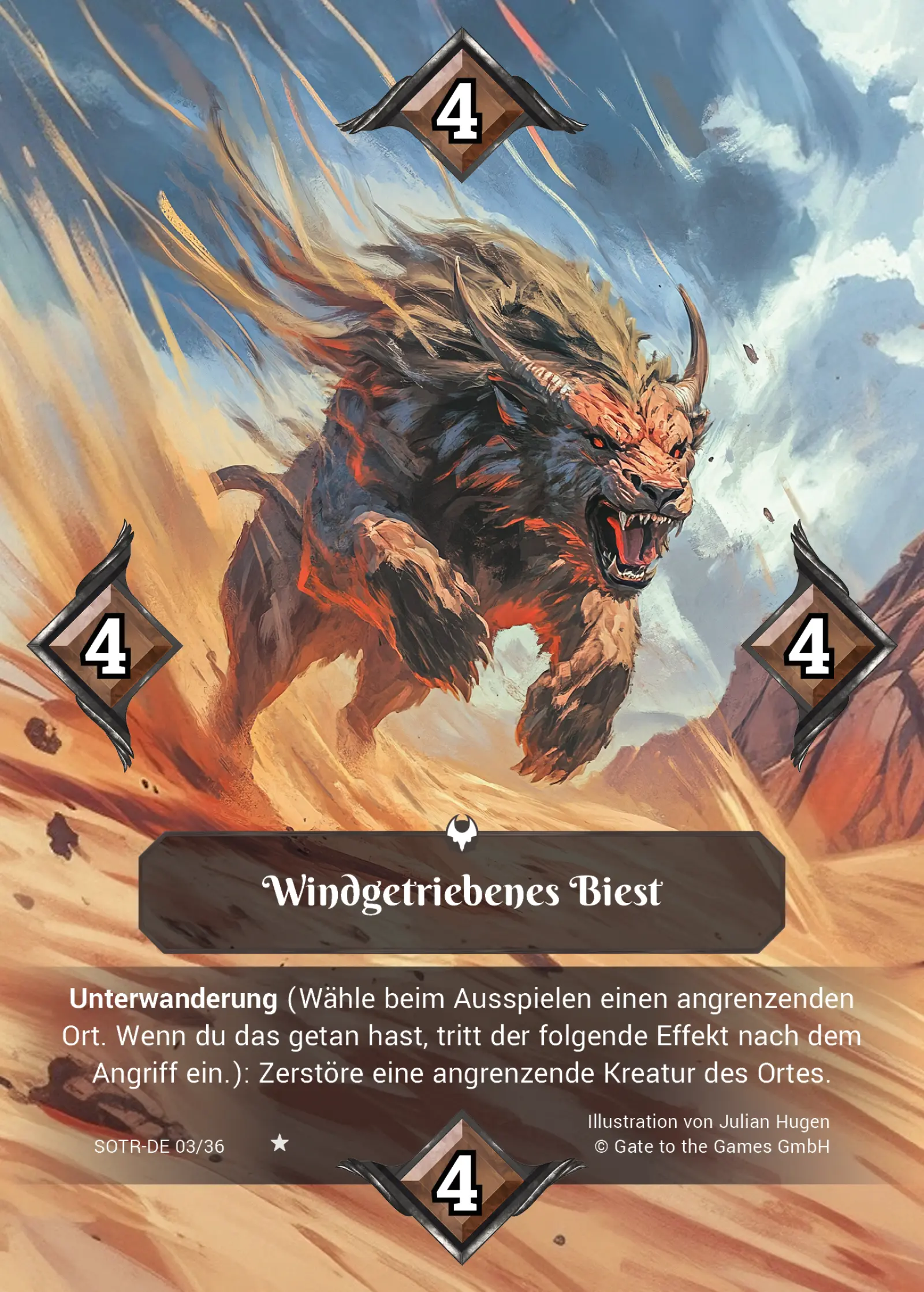 Sotr 003/36 Windgetriebenes Biest