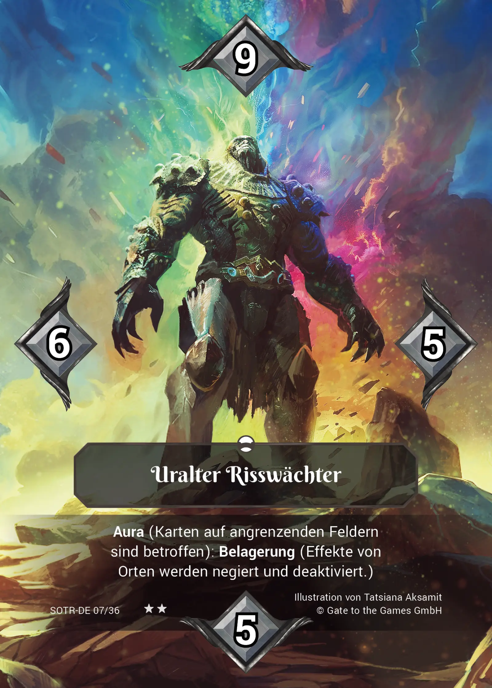 Sotr 007/36 Uralter Risswächter