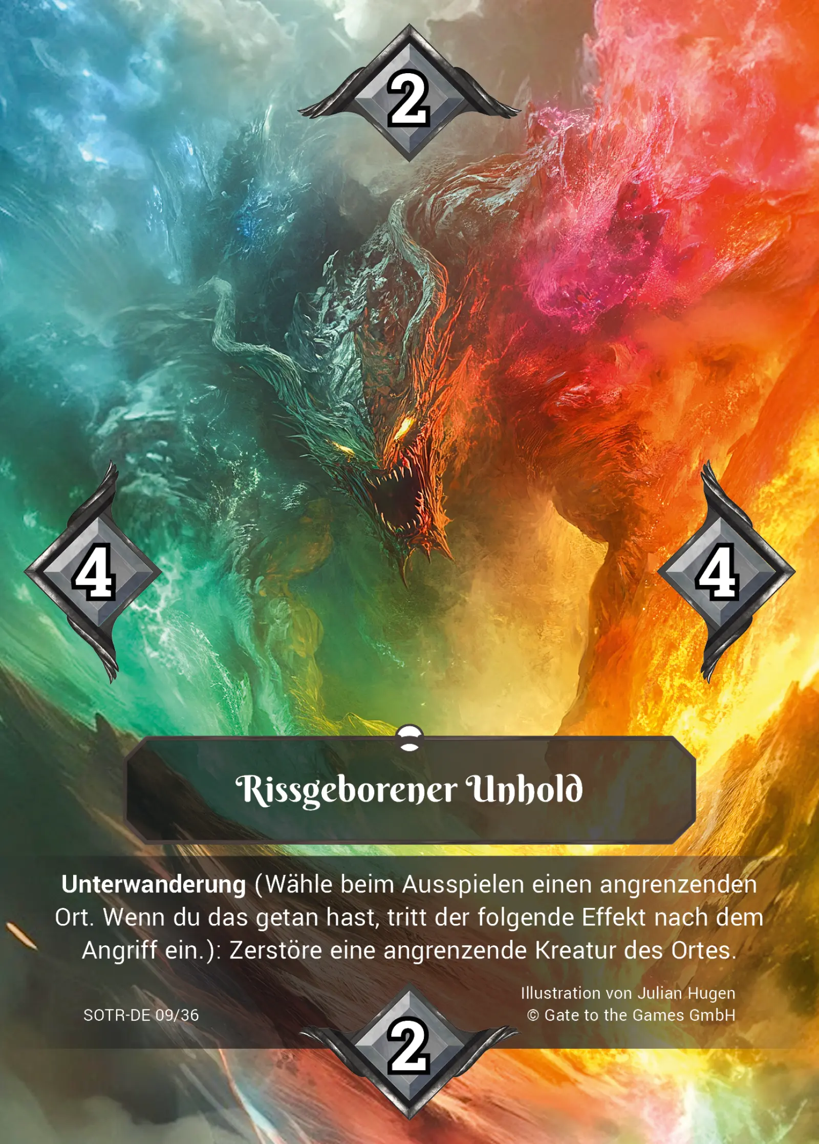 Sotr 009/36 Rissgeborener Unhold