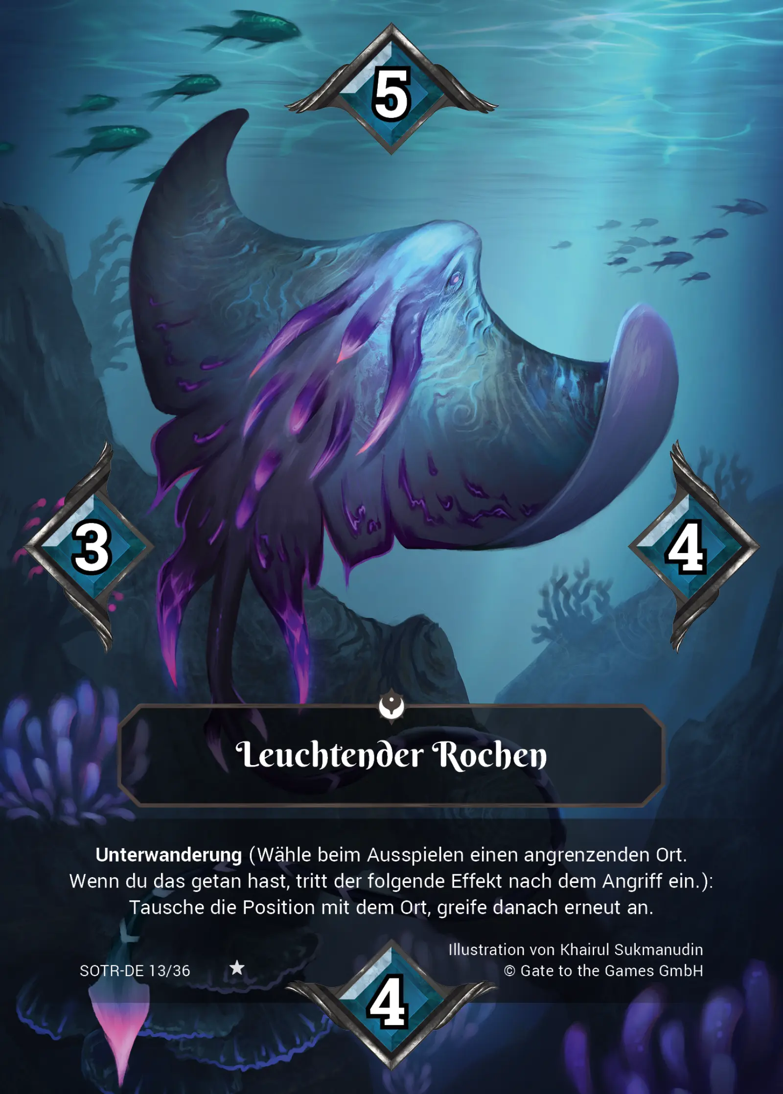 Sotr 013/36 Leuchtender Rochen