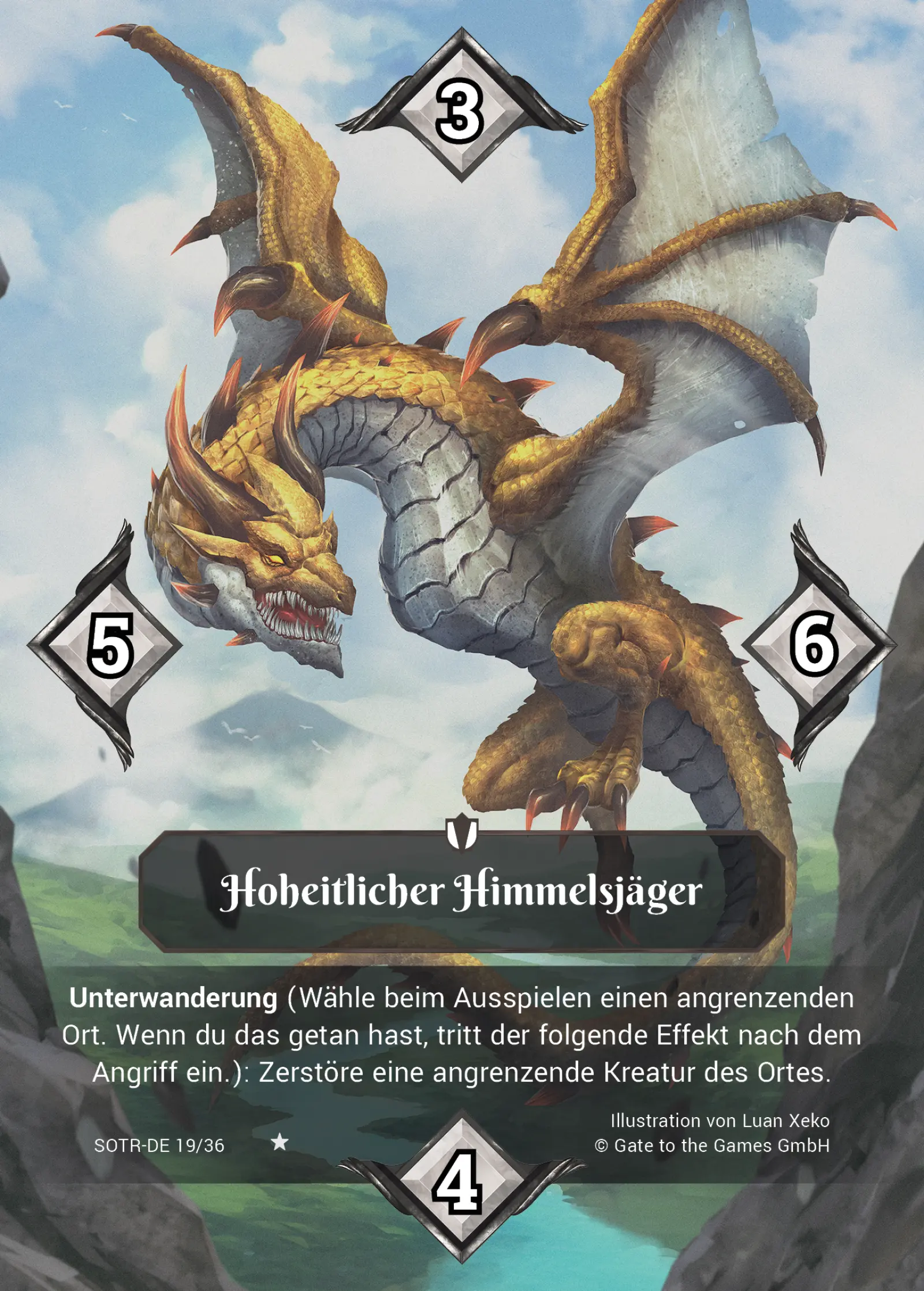 Sotr 019/36 Hoheitlicher Himmelsjäger