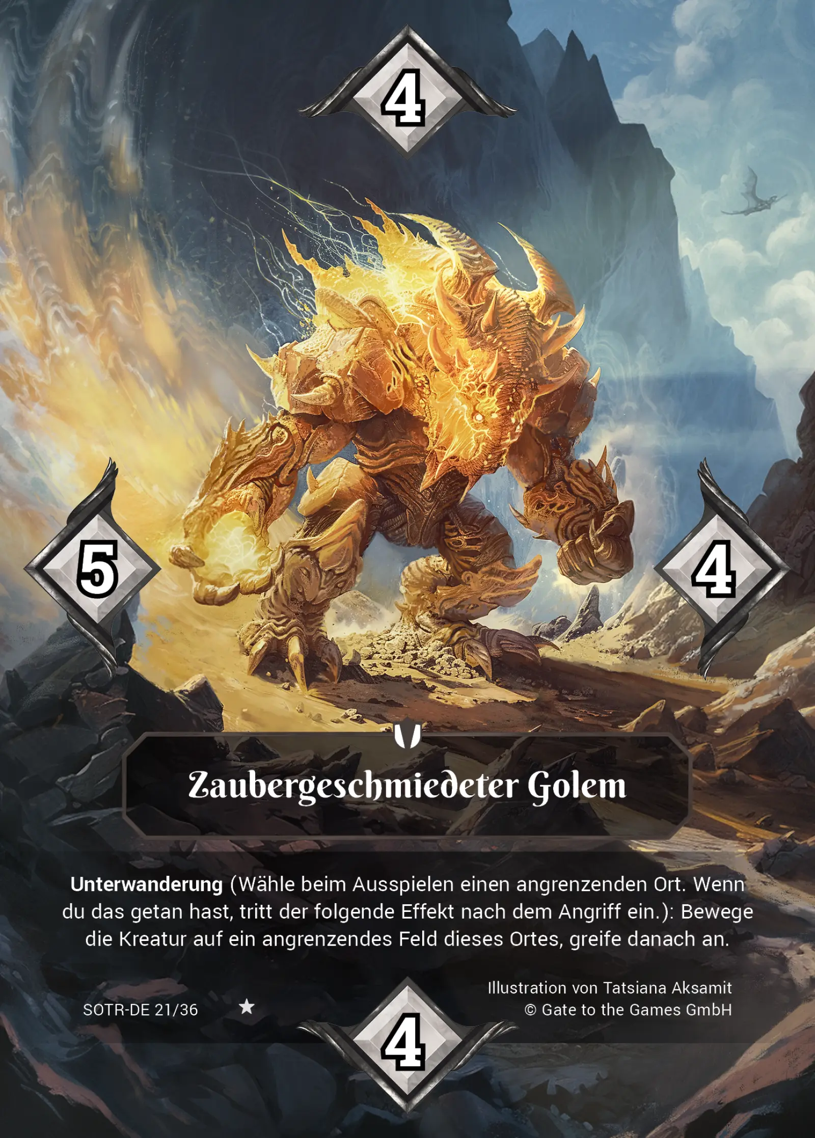 Sotr 021/36 Zaubergeschmiedeter Golem