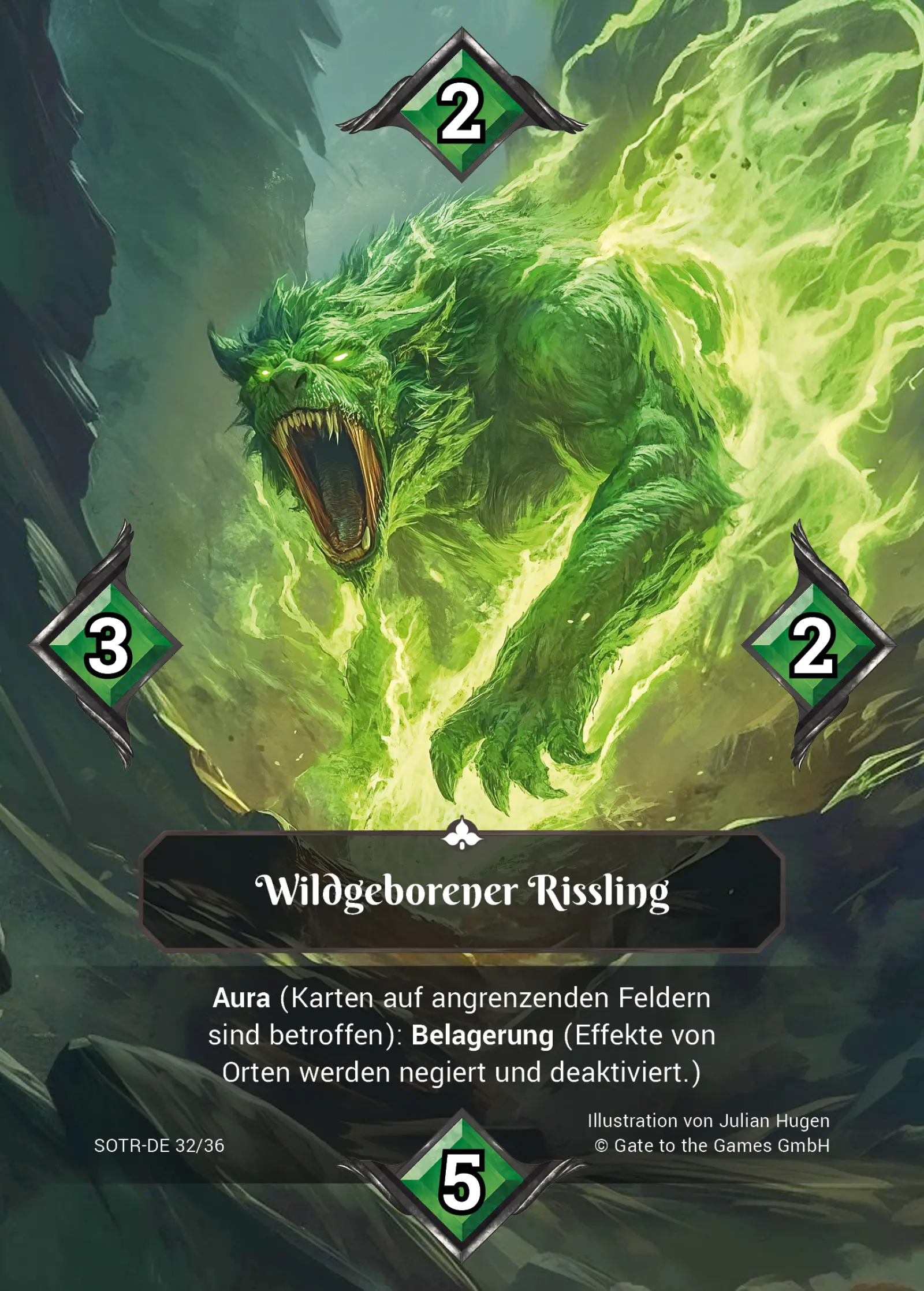 Sotr 032/36 Wildgeborener Rissling