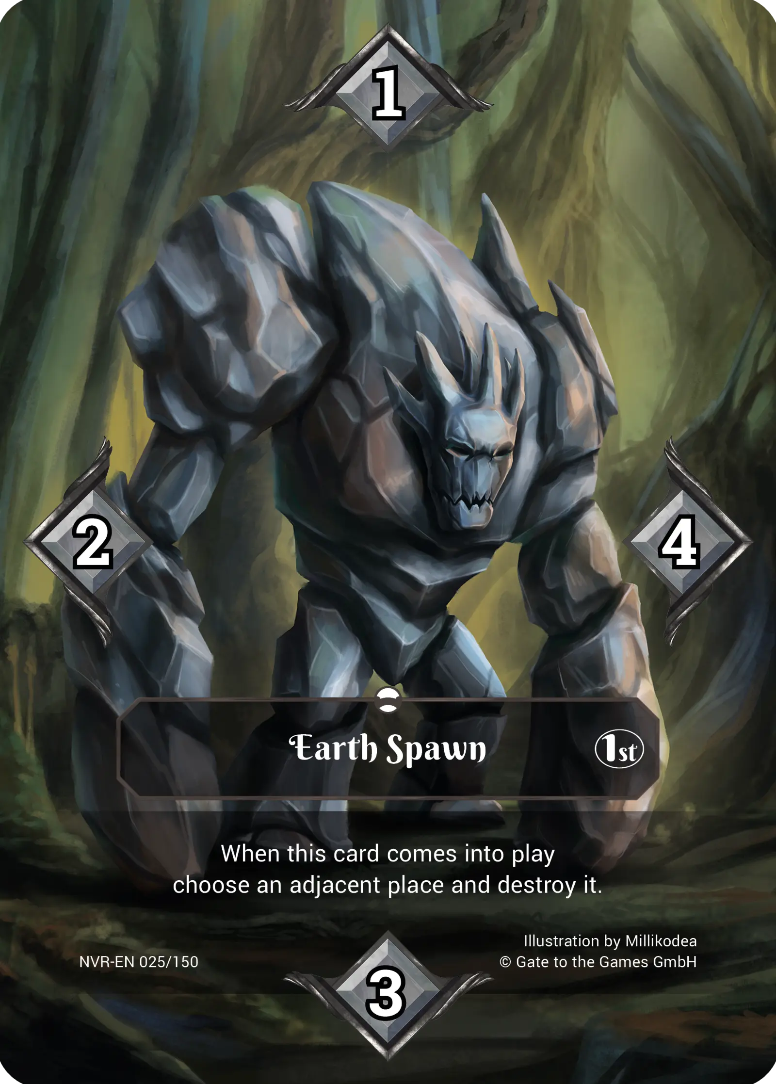1st 025/150 Earth Spawn