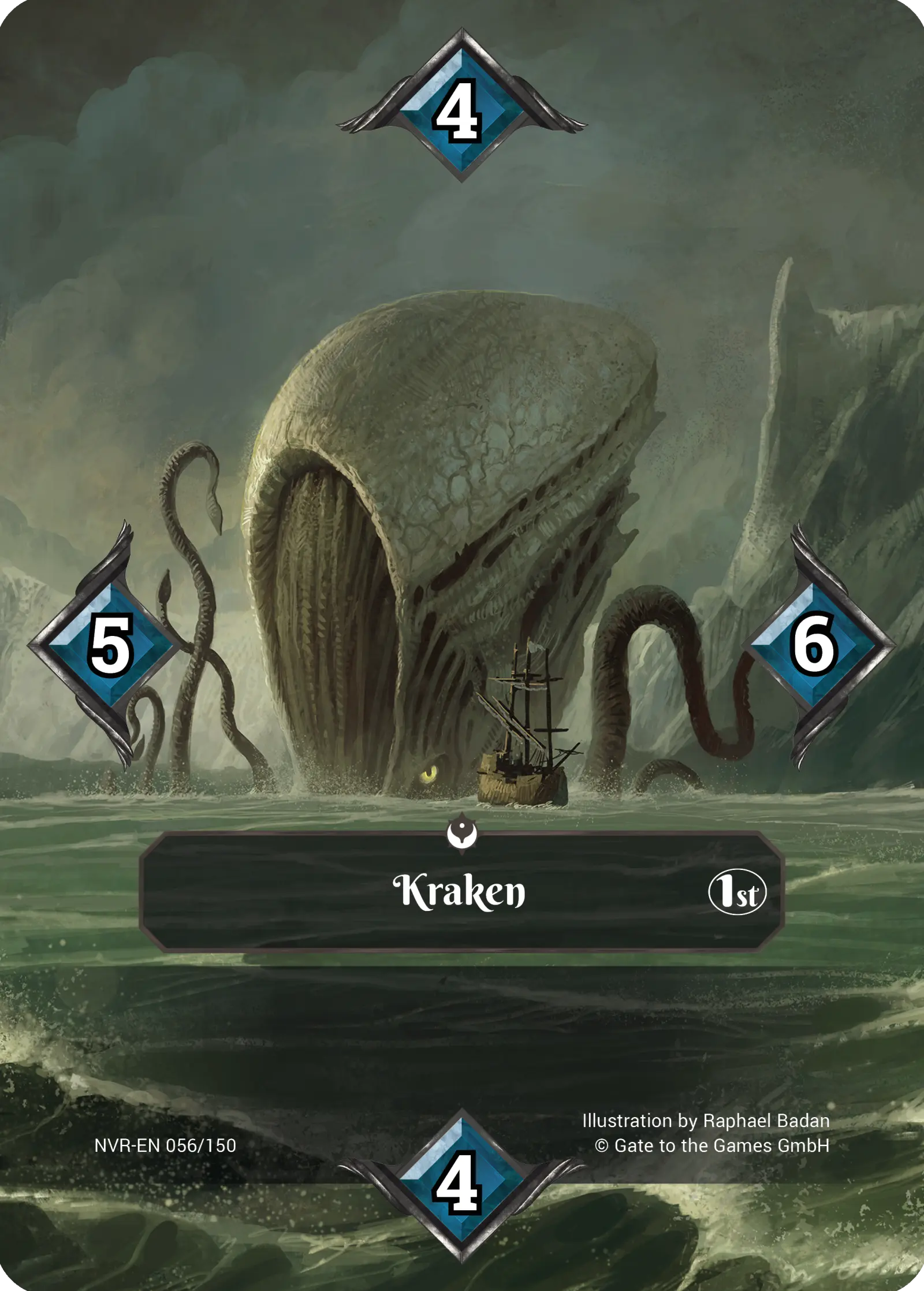 1st 056/150 Kraken