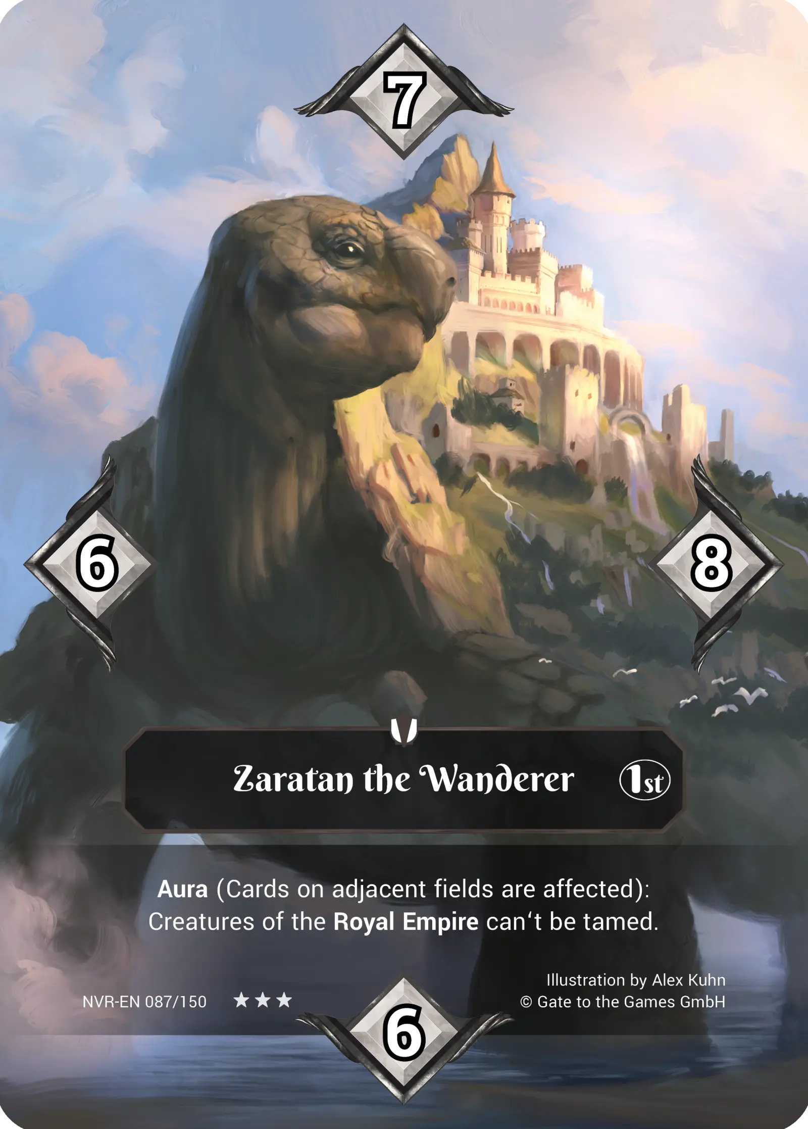 1st 087/150 Zaratan the Wanderer