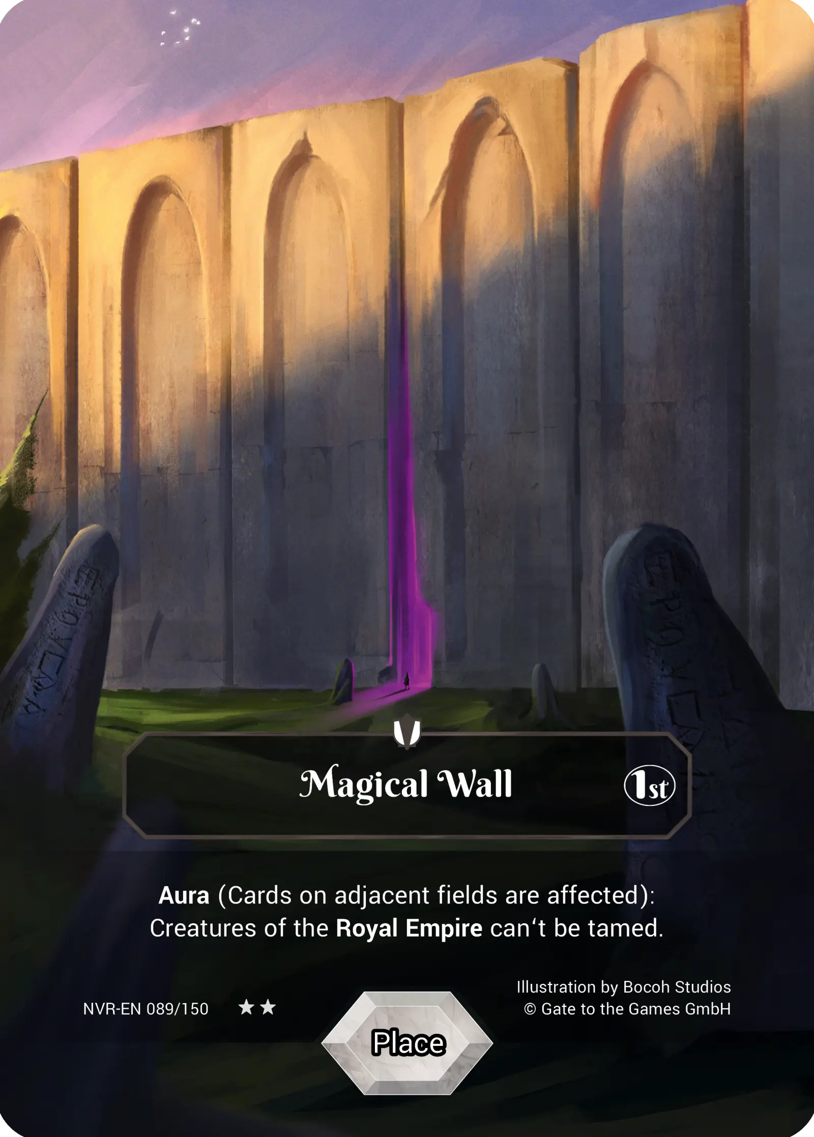 1st 089/150 Magical Wall