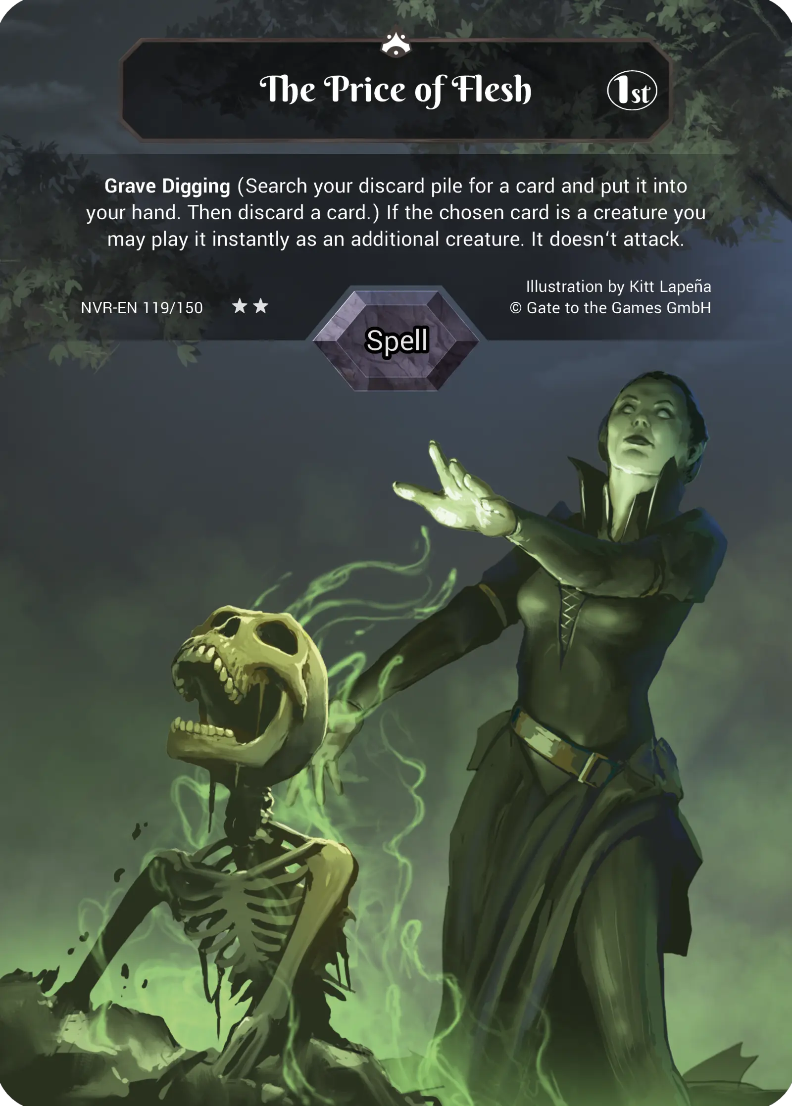 1st 119/150 The Price of Flesh