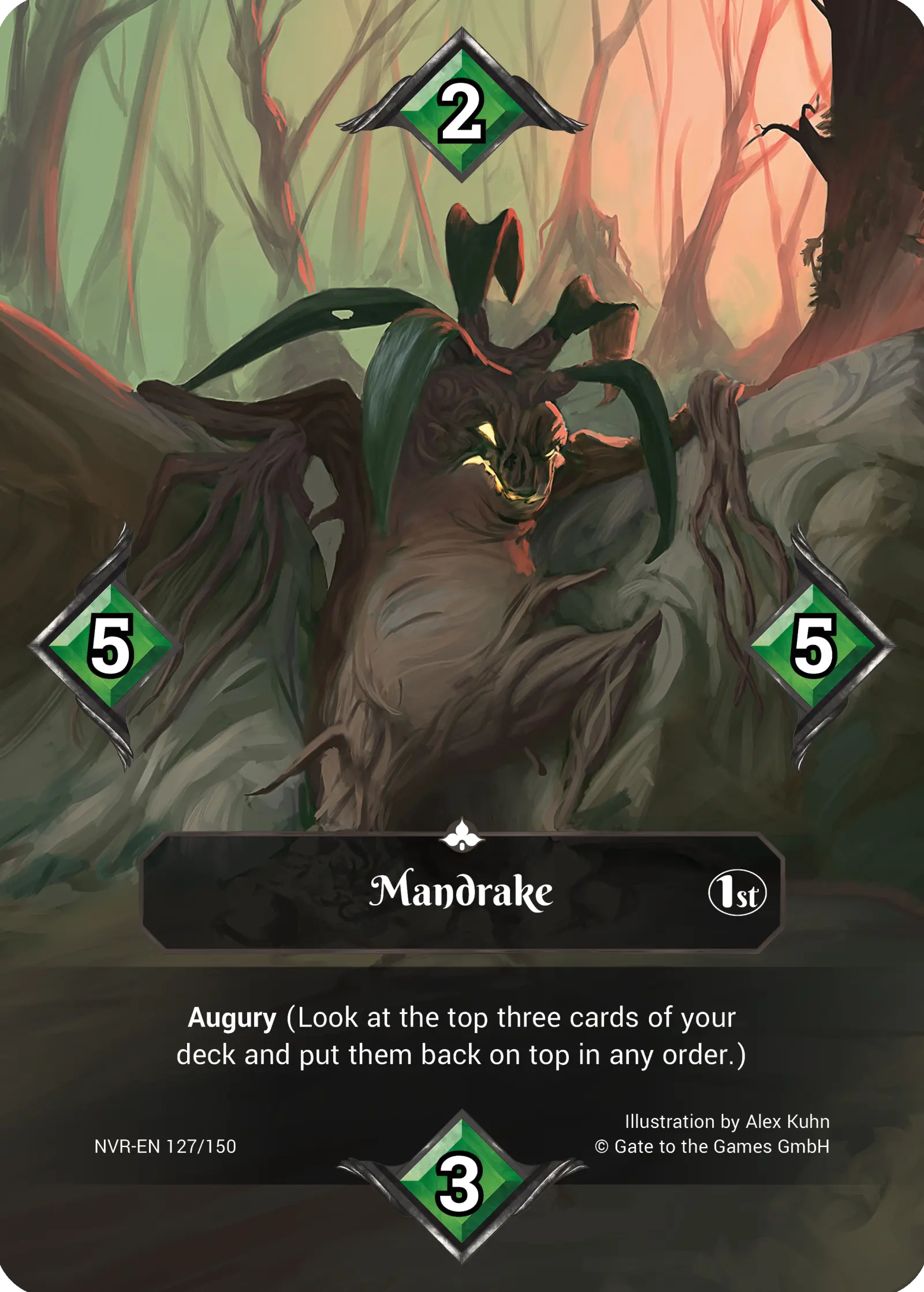 1st 127/150 Mandrake