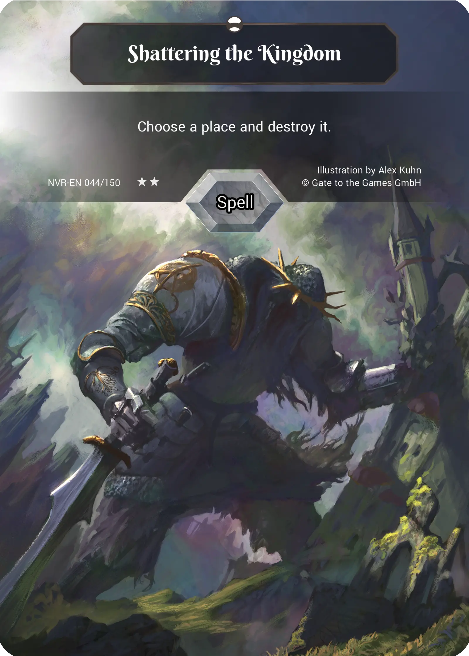 Alpha 044/150 Shattering the Kingdom