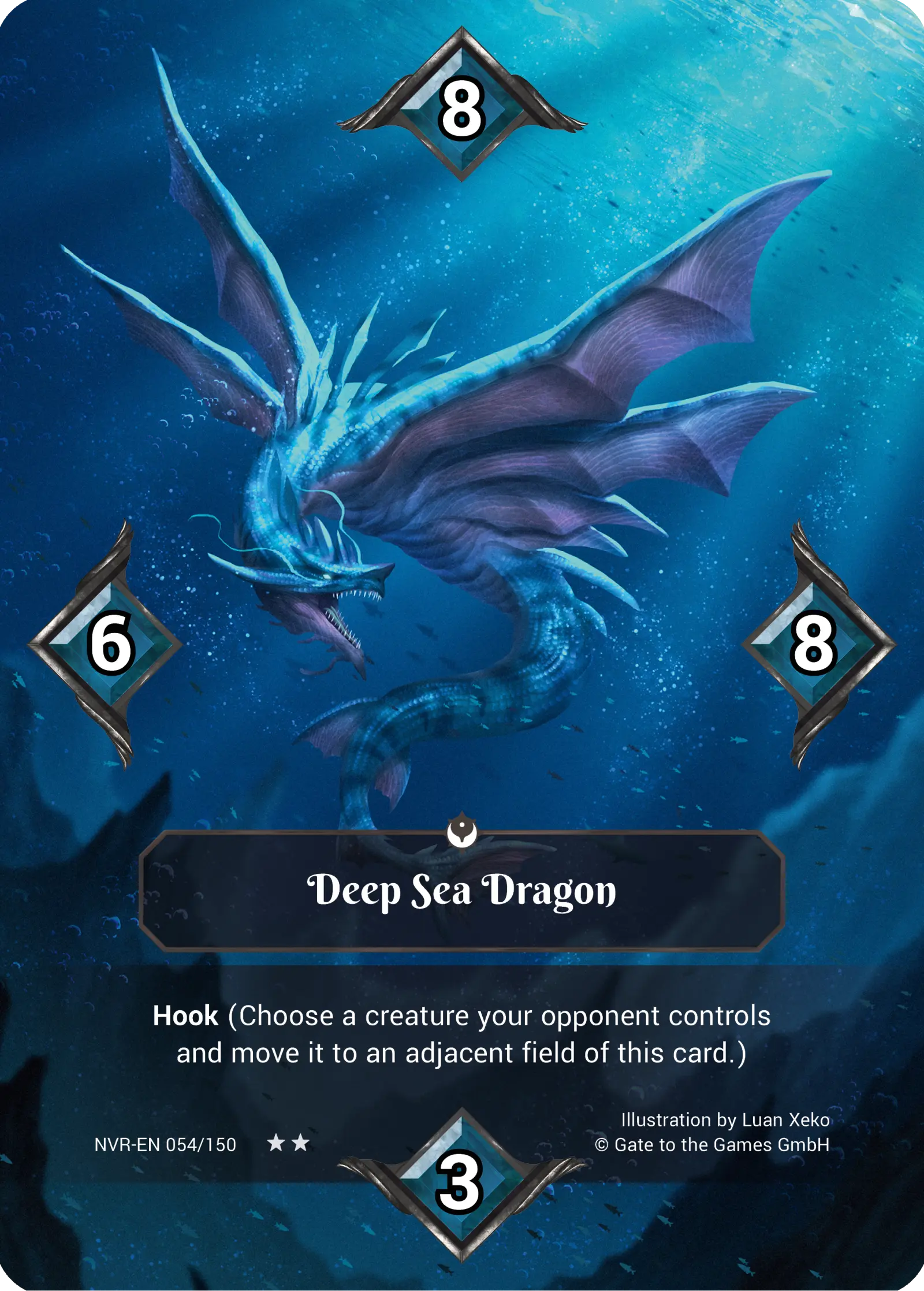 Alpha 054/150 Deepsea Dragon