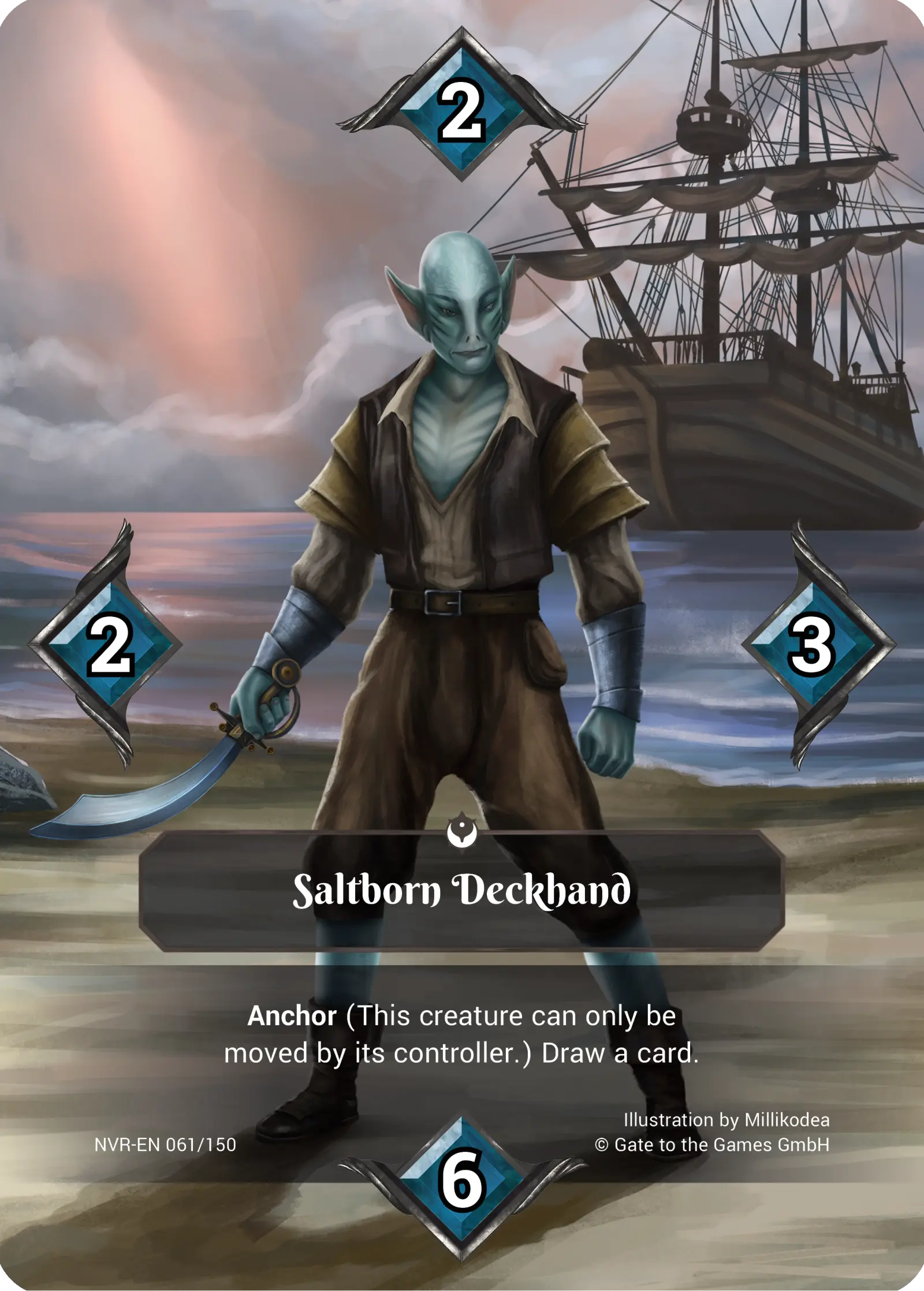 Alpha 061/150 Saltborn Deckhand