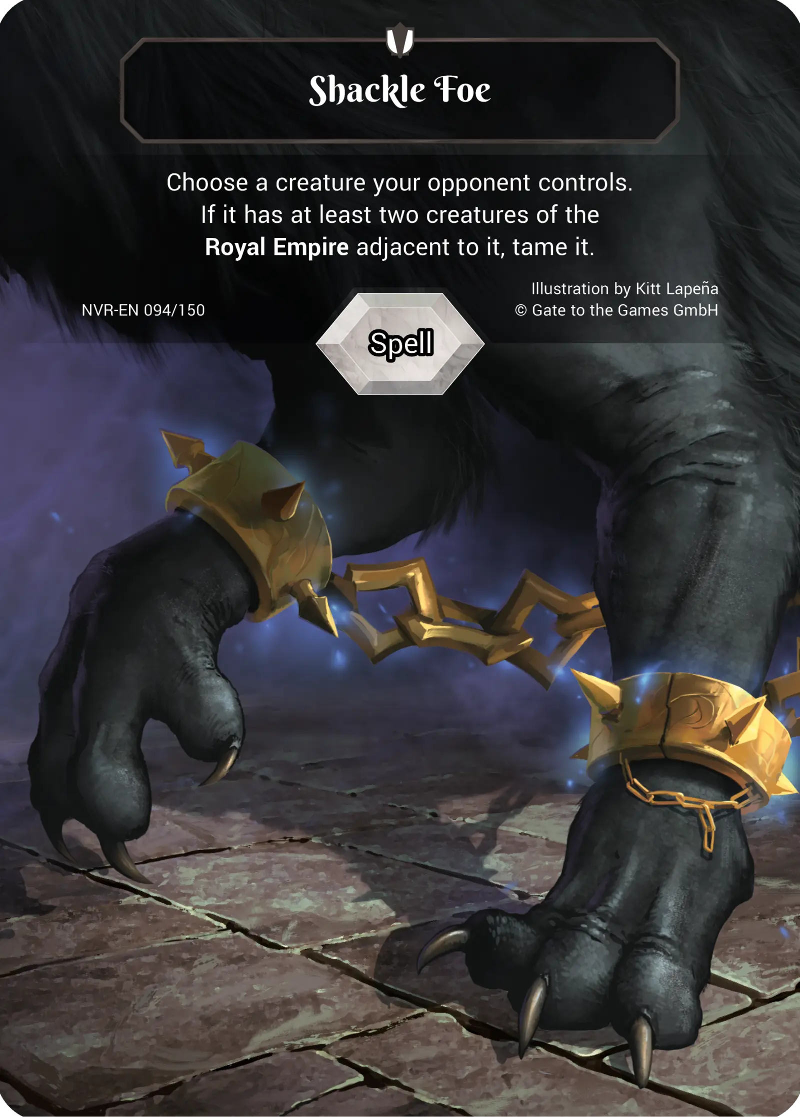 Alpha 094/150 Shackle Foe