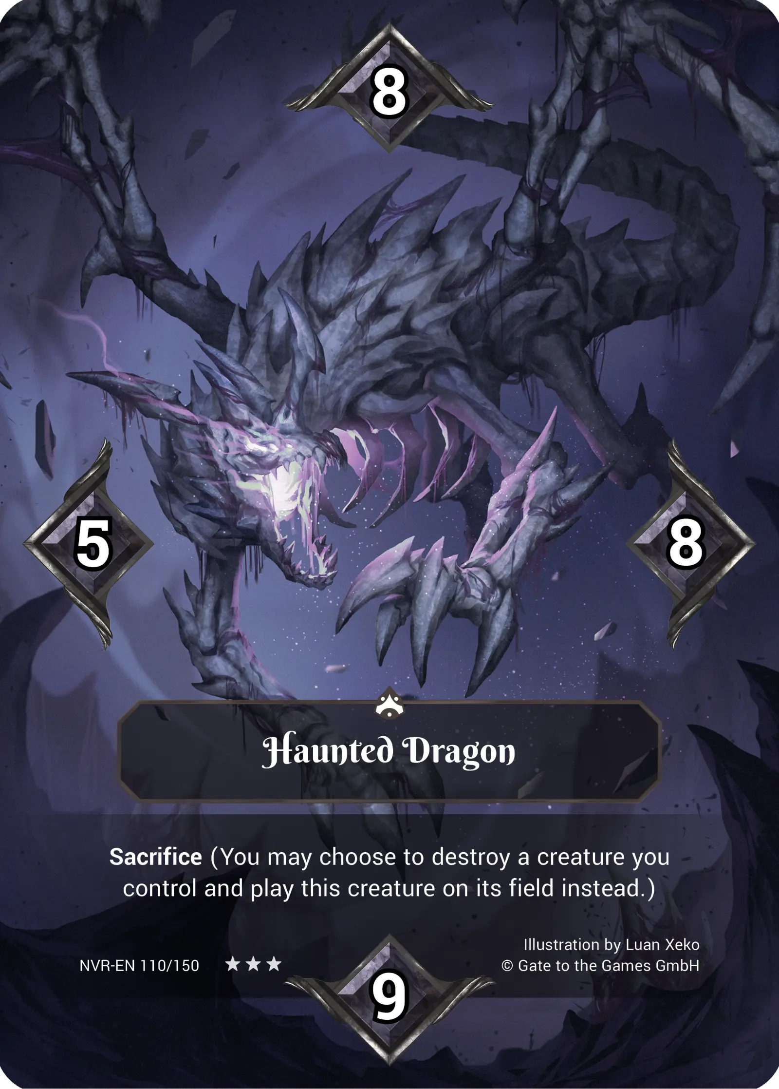 Alpha 110/150 Haunted Dragon