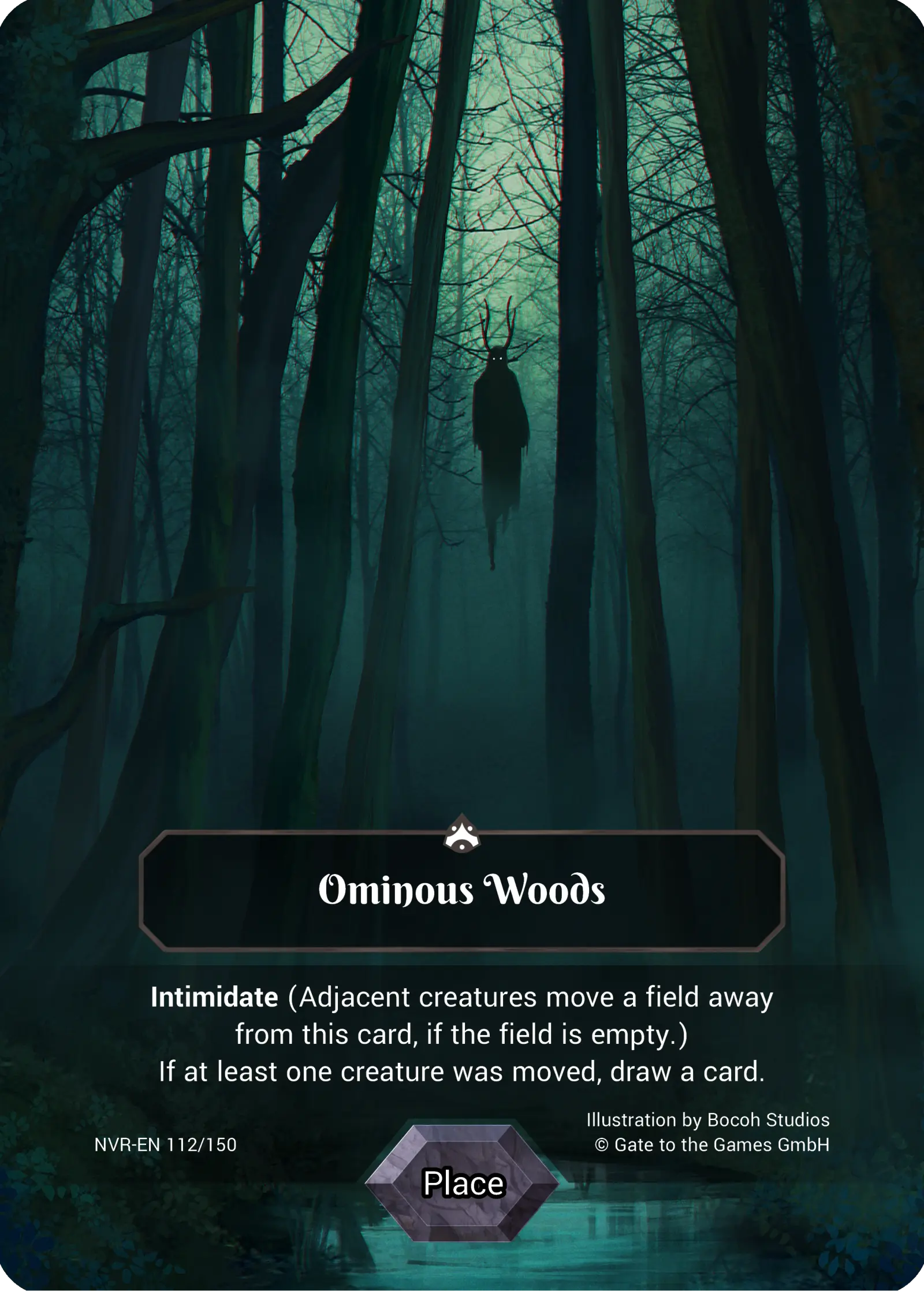 Alpha 112/150 Ominous Woods