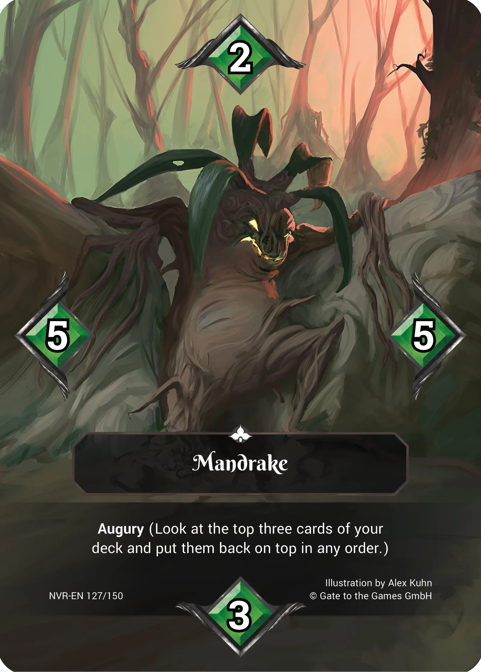 Alpha 127/150 Mandrake