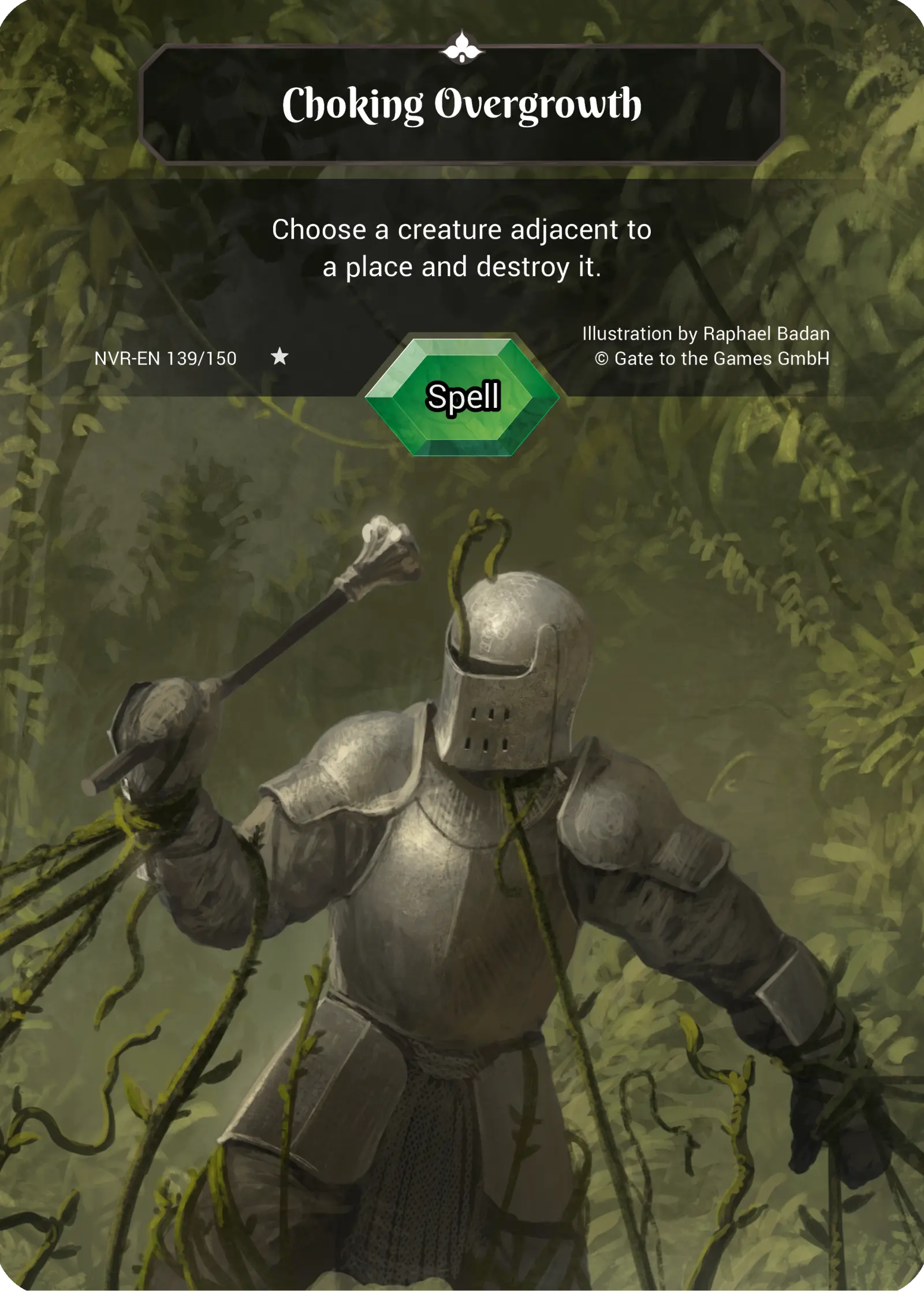 Alpha 139/150 Choking Overgrowth