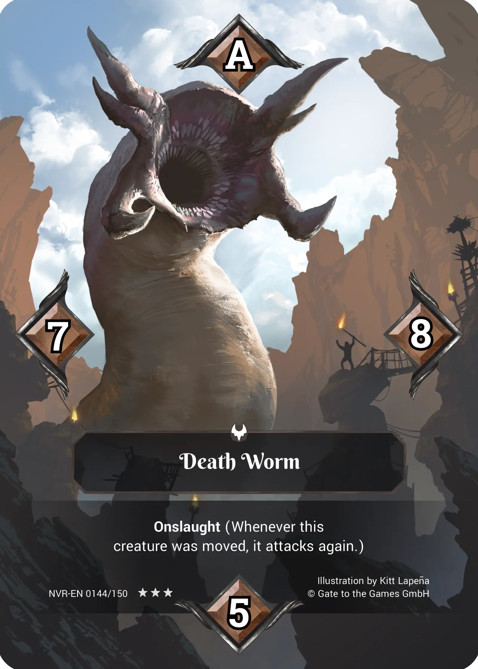 Alpha 144/150 Death Worm