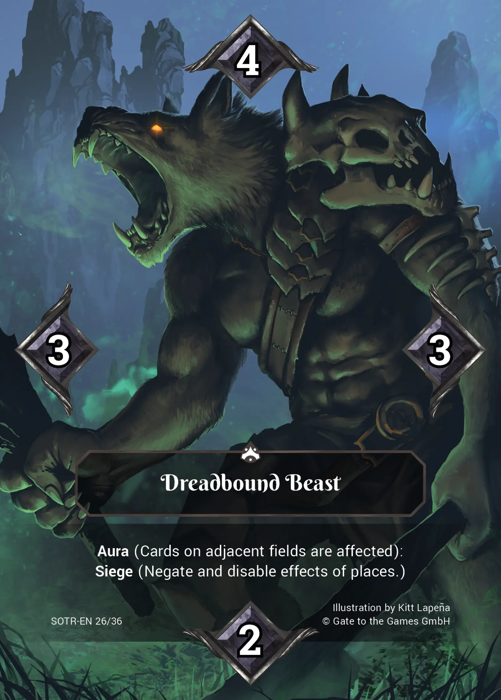 Sotr 026/36 Dreadbound Beast