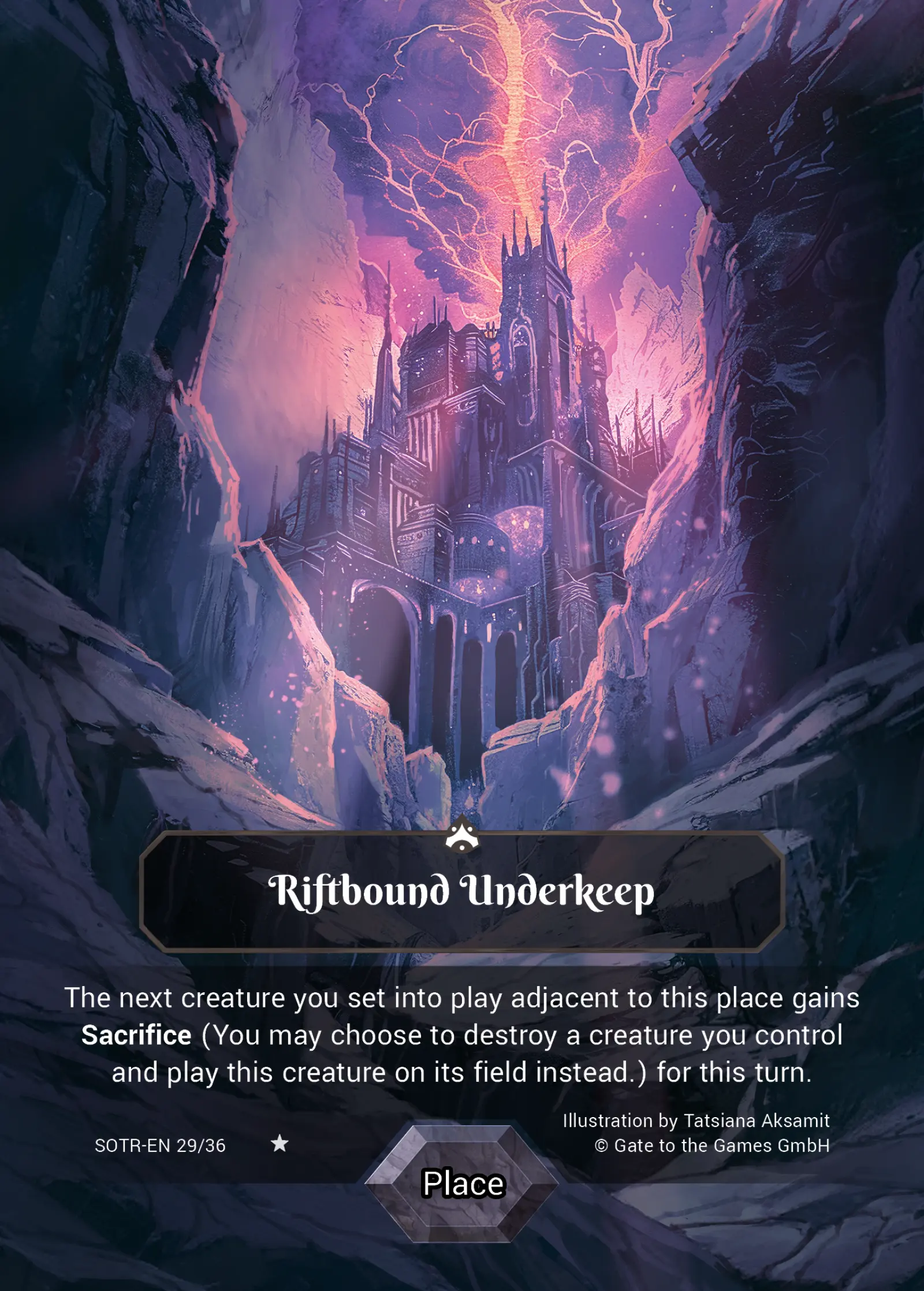 Sotr 029/36 Riftbound Underkeep