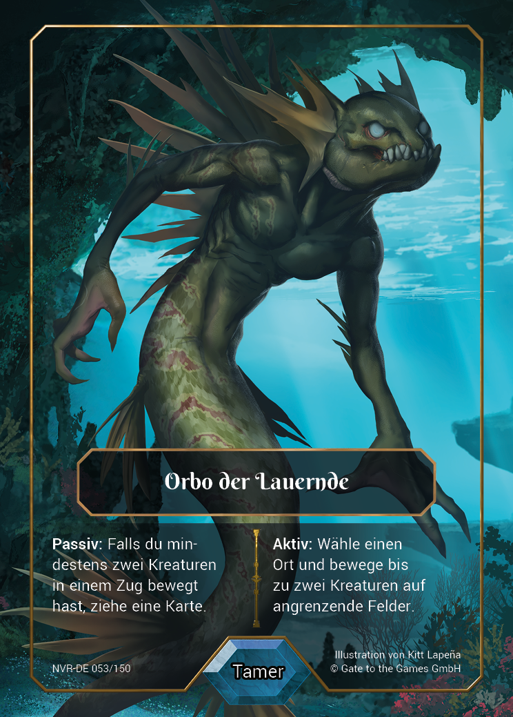Neverrift TCG orbo the lurker DE